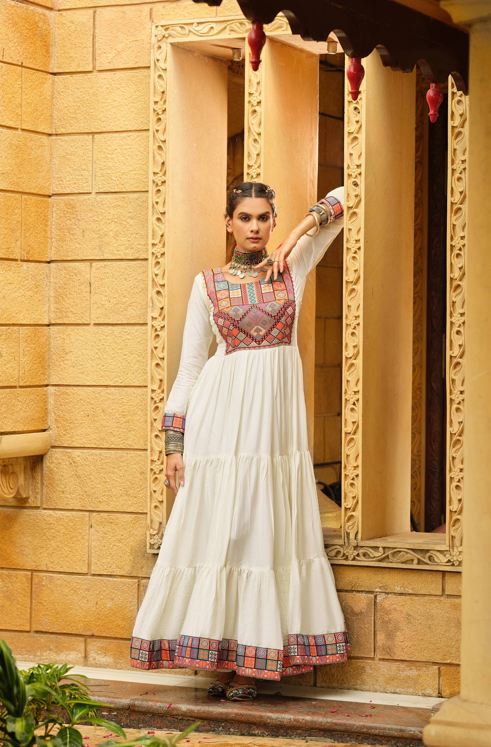 New Garba Style Gown | Krushi Life Style