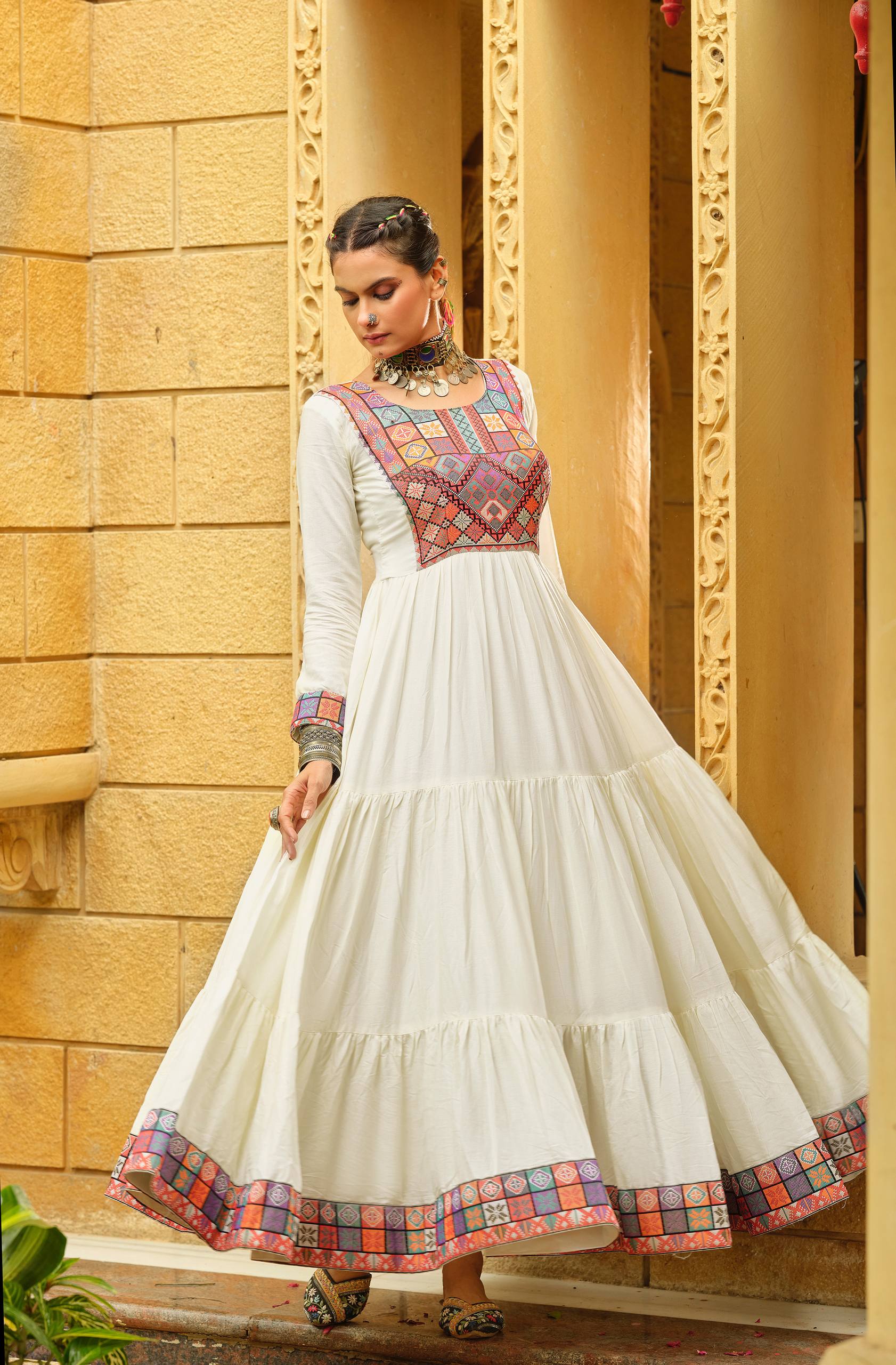 New Garba Style Gown | Krushi Life Style