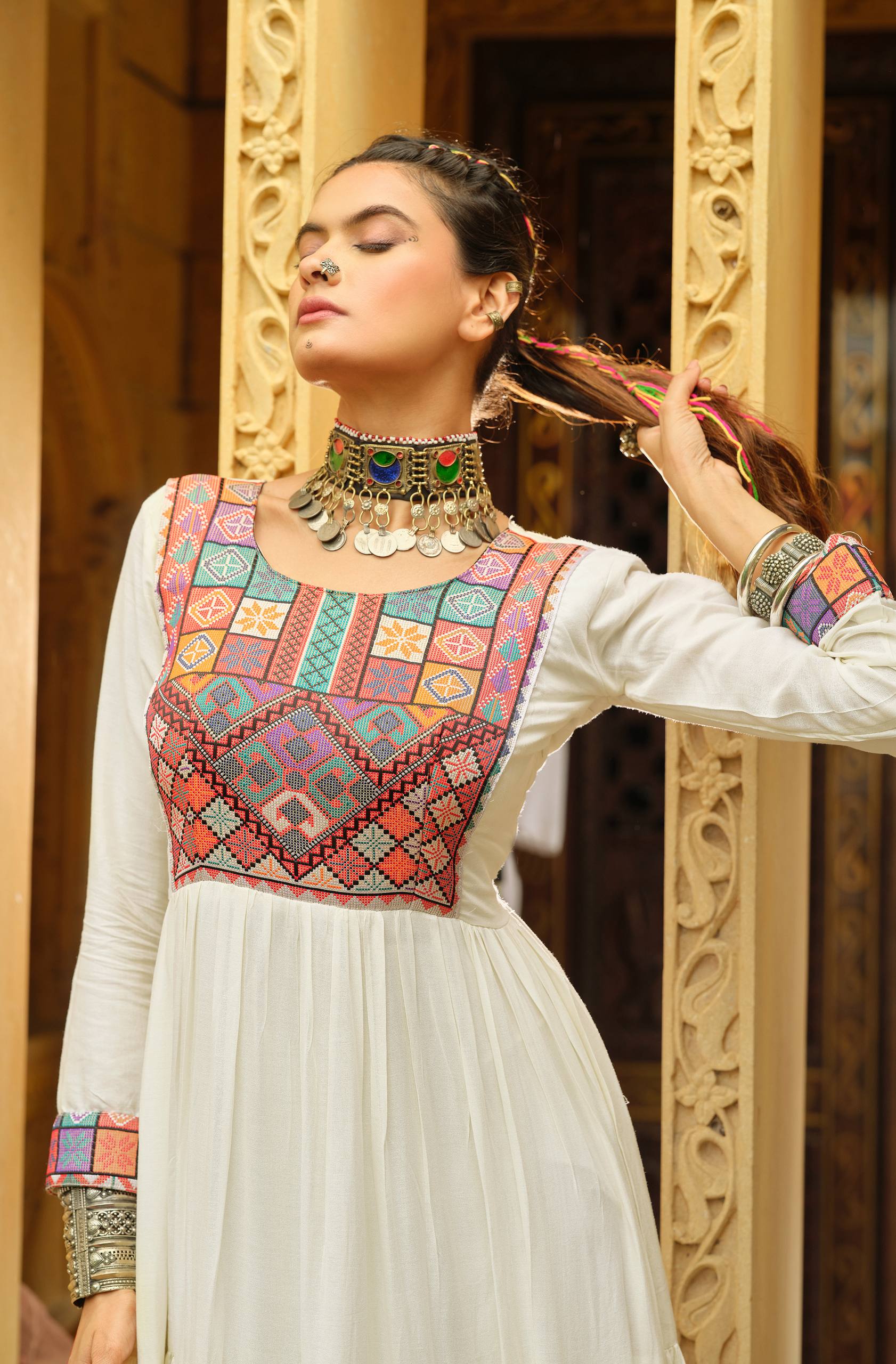 New Garba Style Gown | Krushi Life Style