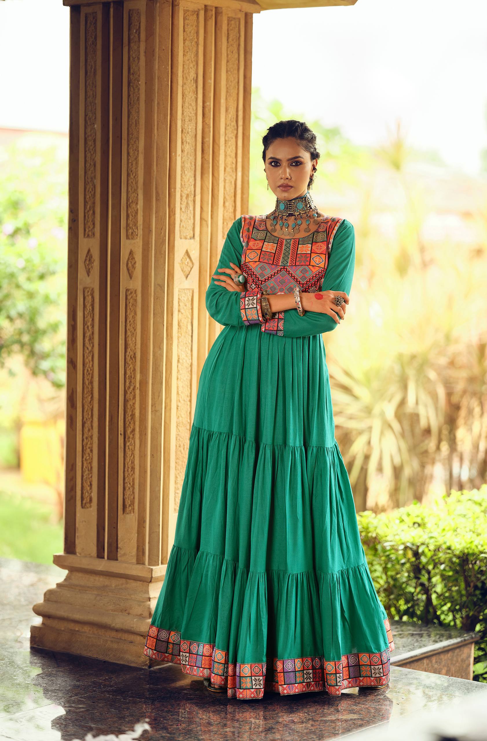 New Garba Style Gown | Krushi Life Style