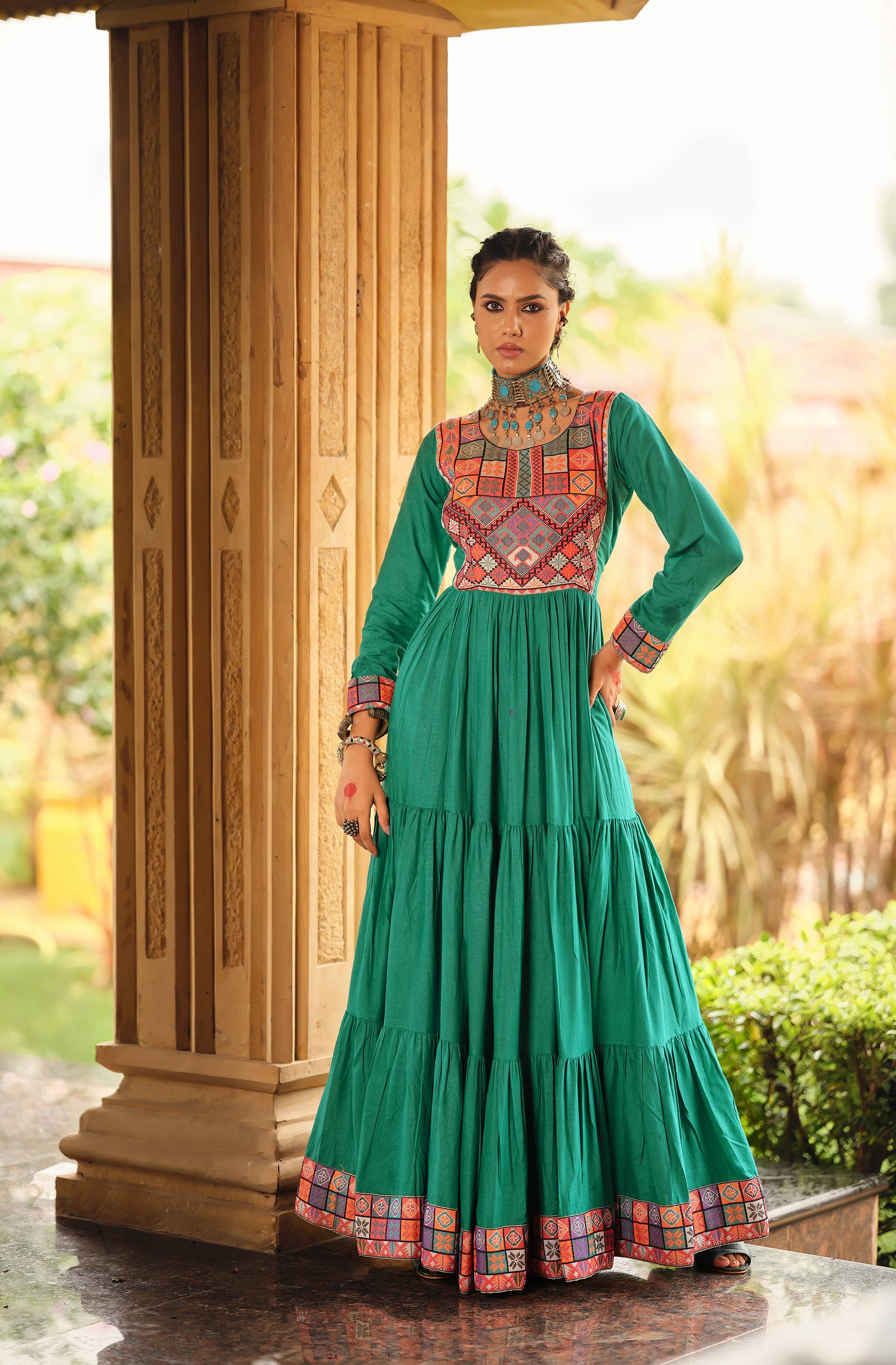 New Garba Style Gown | Krushi Life Style