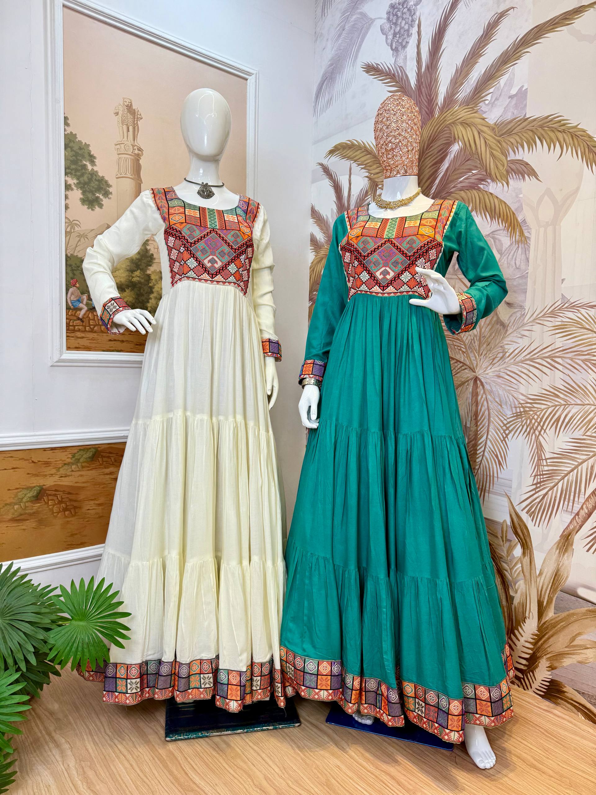 New Garba Style Gown | Krushi Life Style