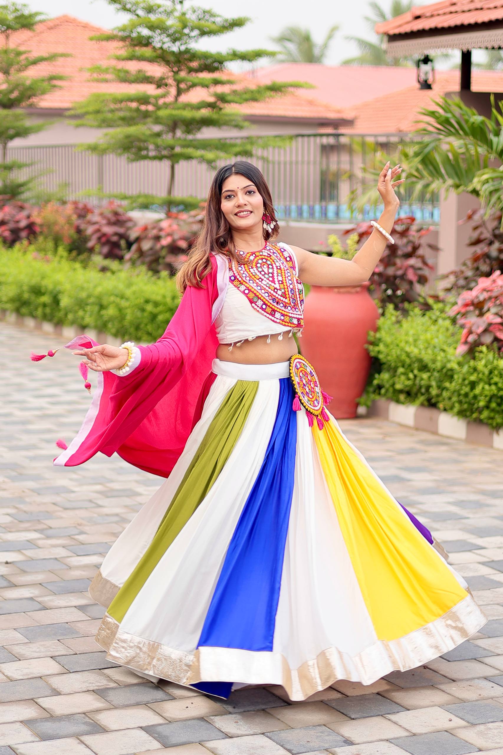 Launching Navratri Special Gamathi Work Lehenga choli | Krushi Life Style