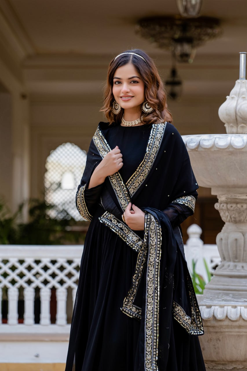 Perfect For Weddings, Receptions, or Formal Cultural Events Gown | Krushi Life Style
