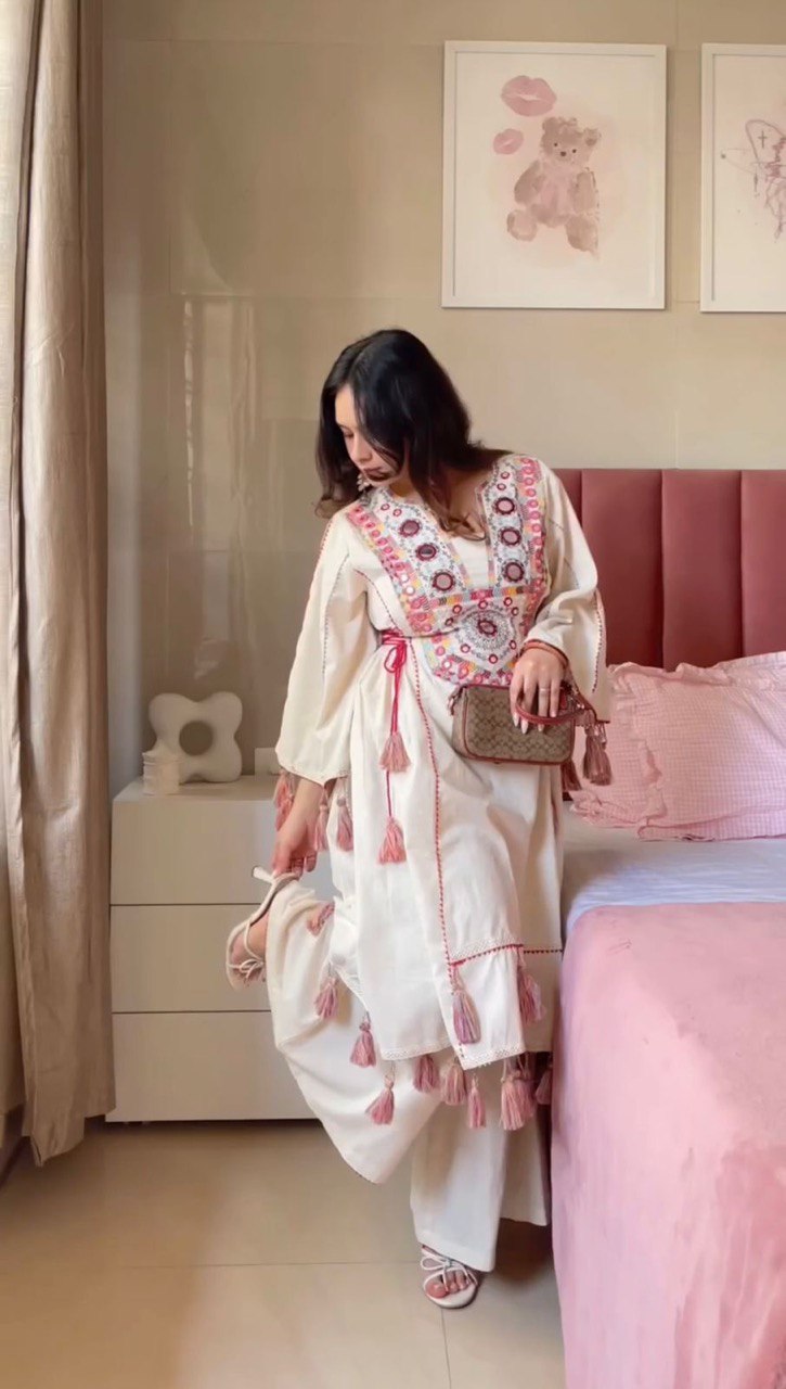 Top Bottom Kurta Set