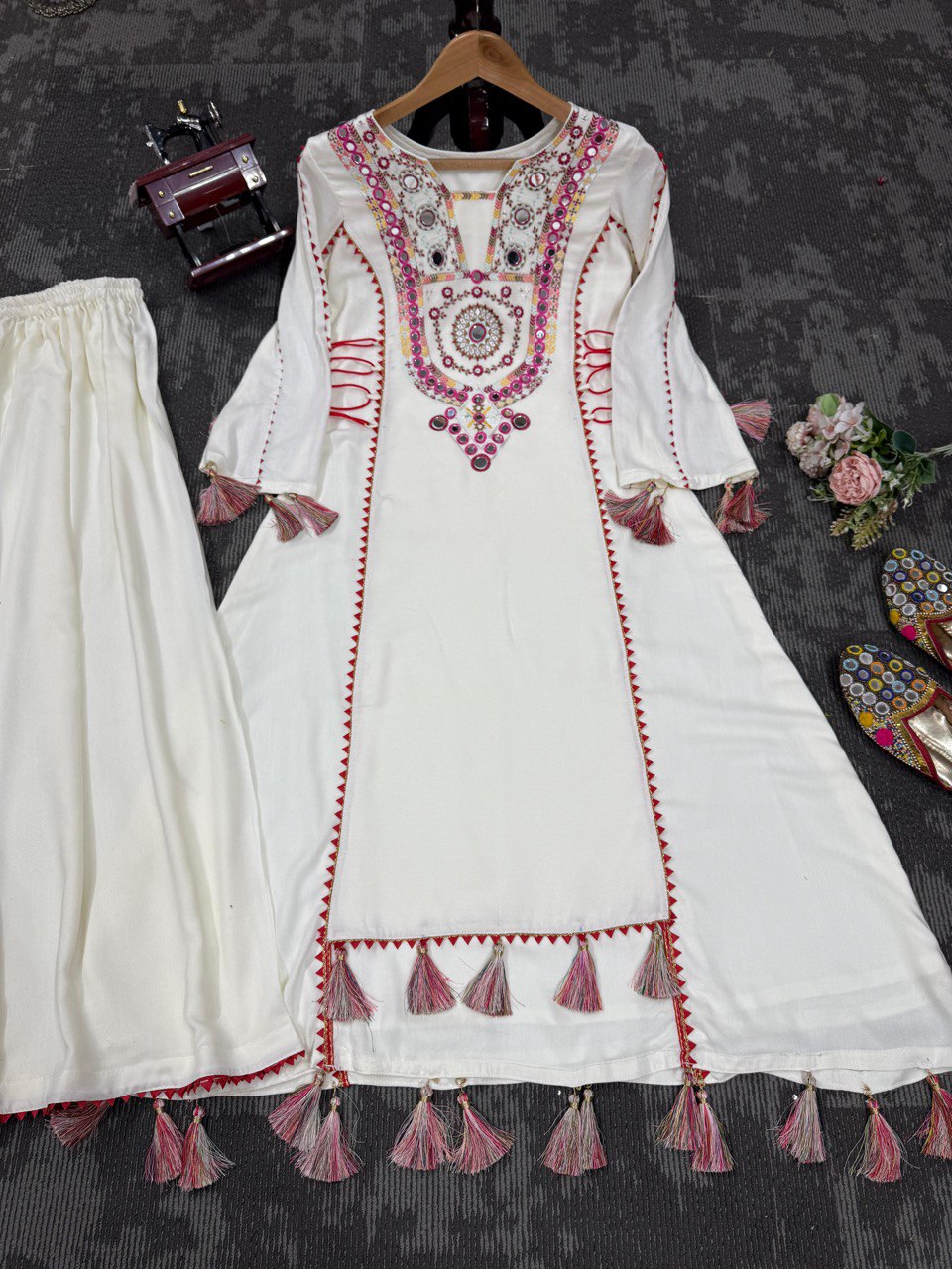 Top Bottom Kurta Set
