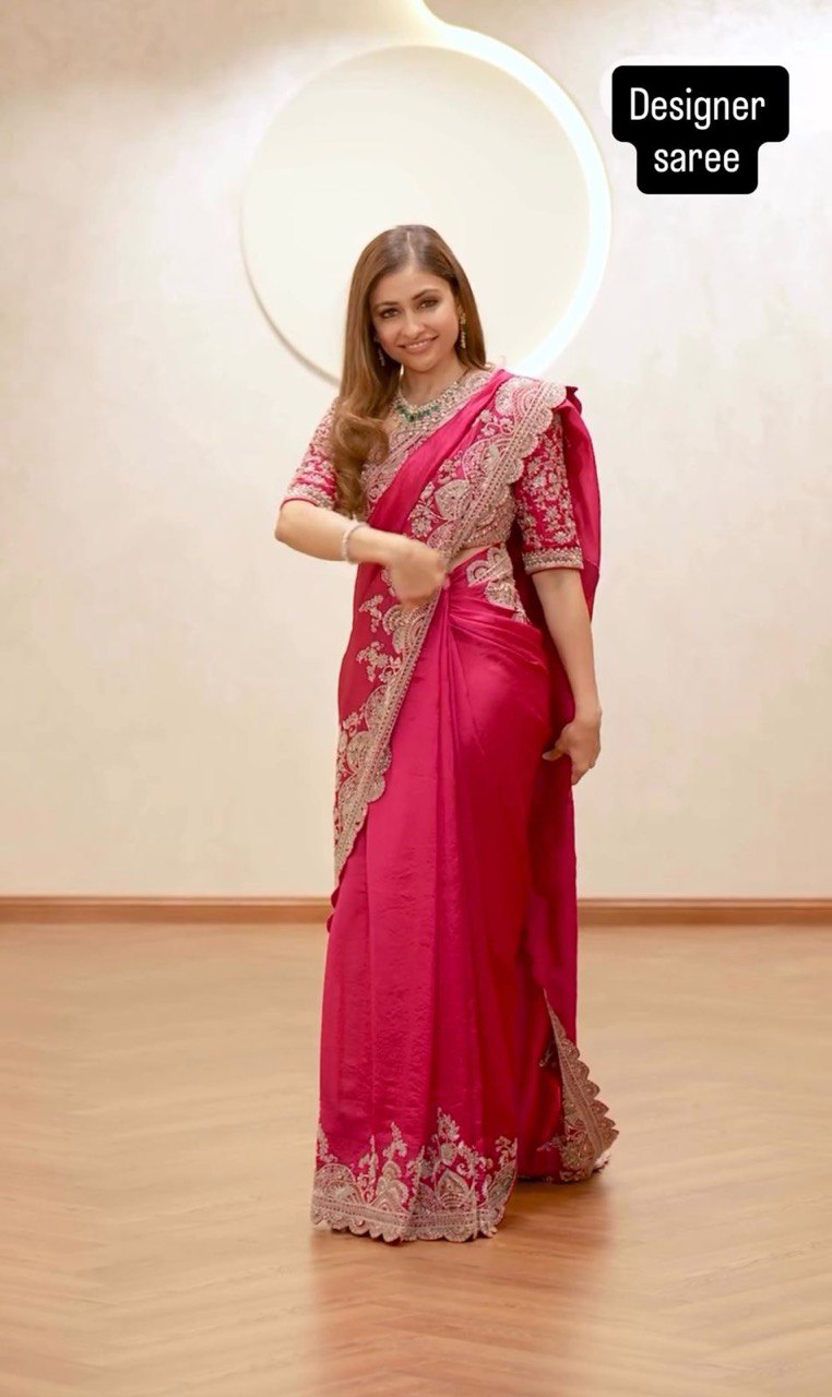 Red Saree Set | Krushi Life Style
