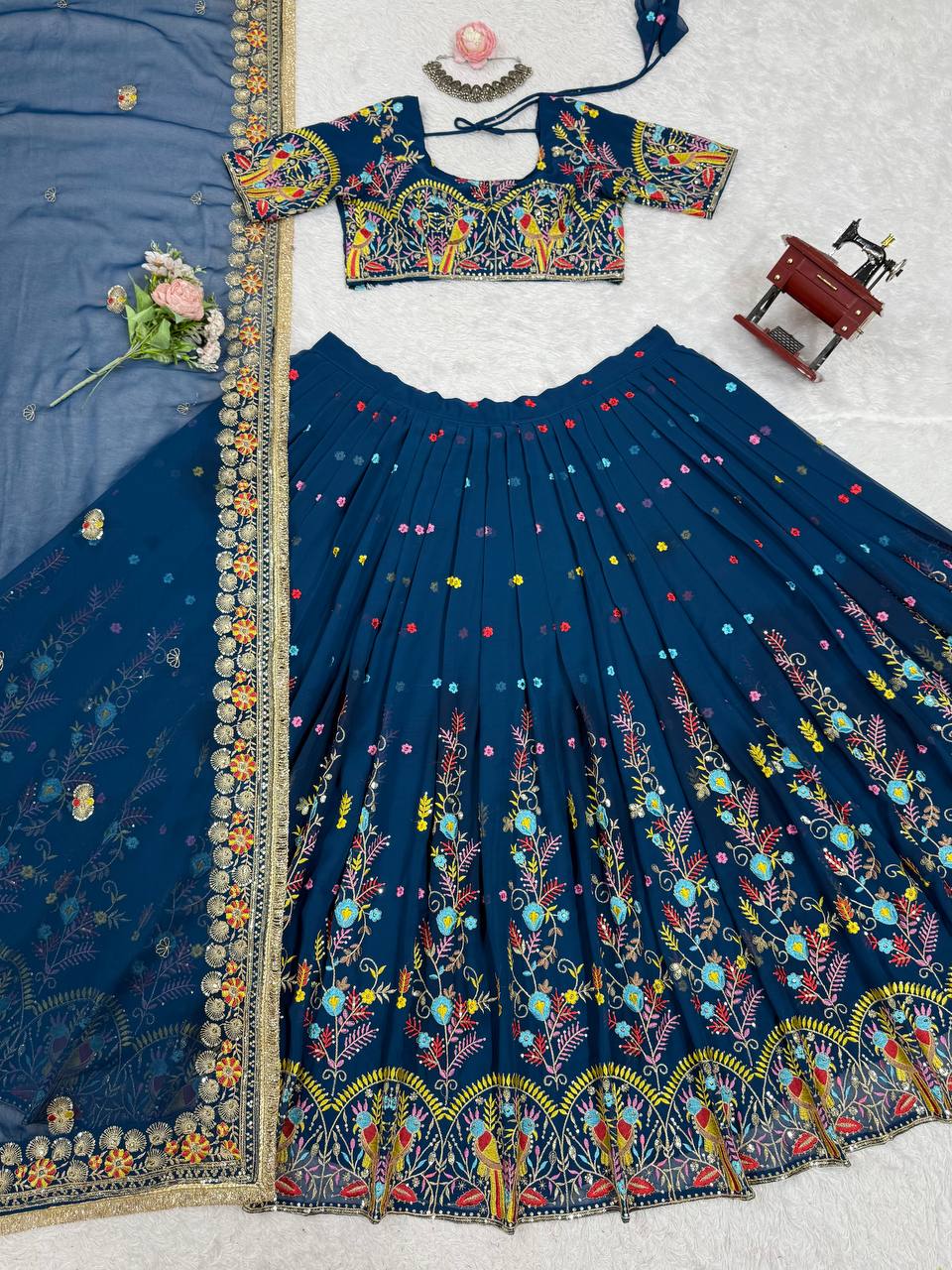 Lehengha Set With Choli