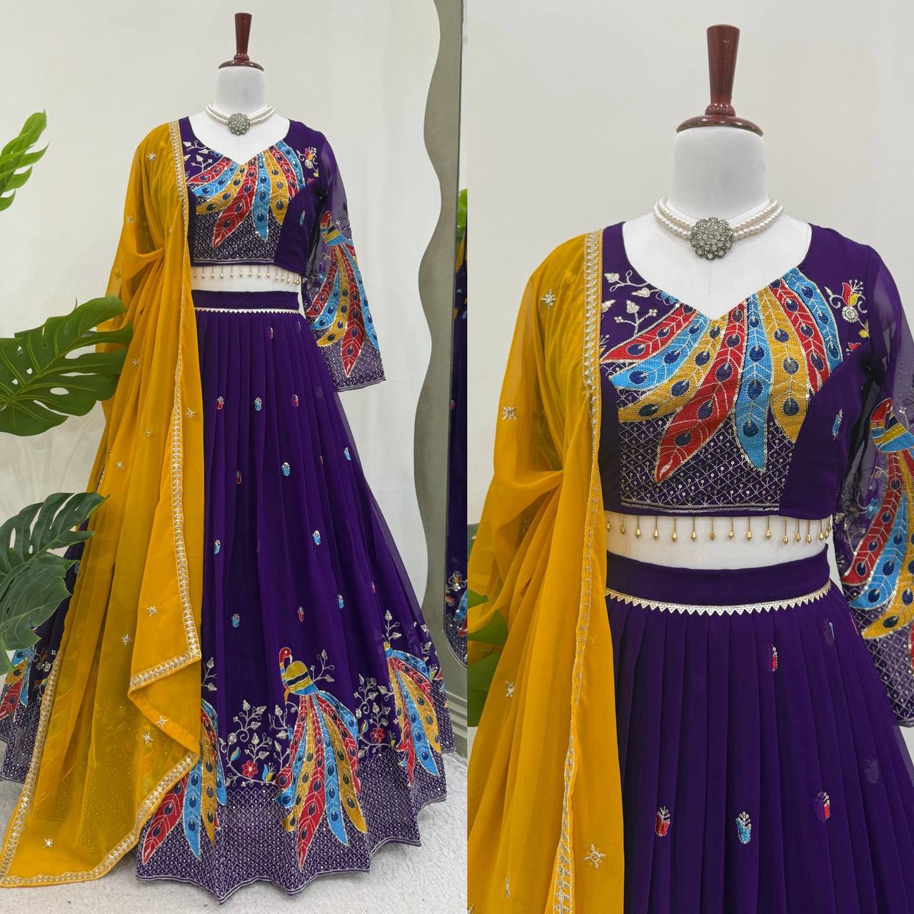 Lehengha Set With Choli