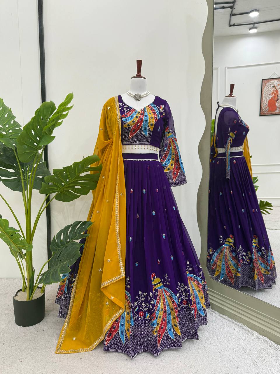 Lehengha Set With Choli