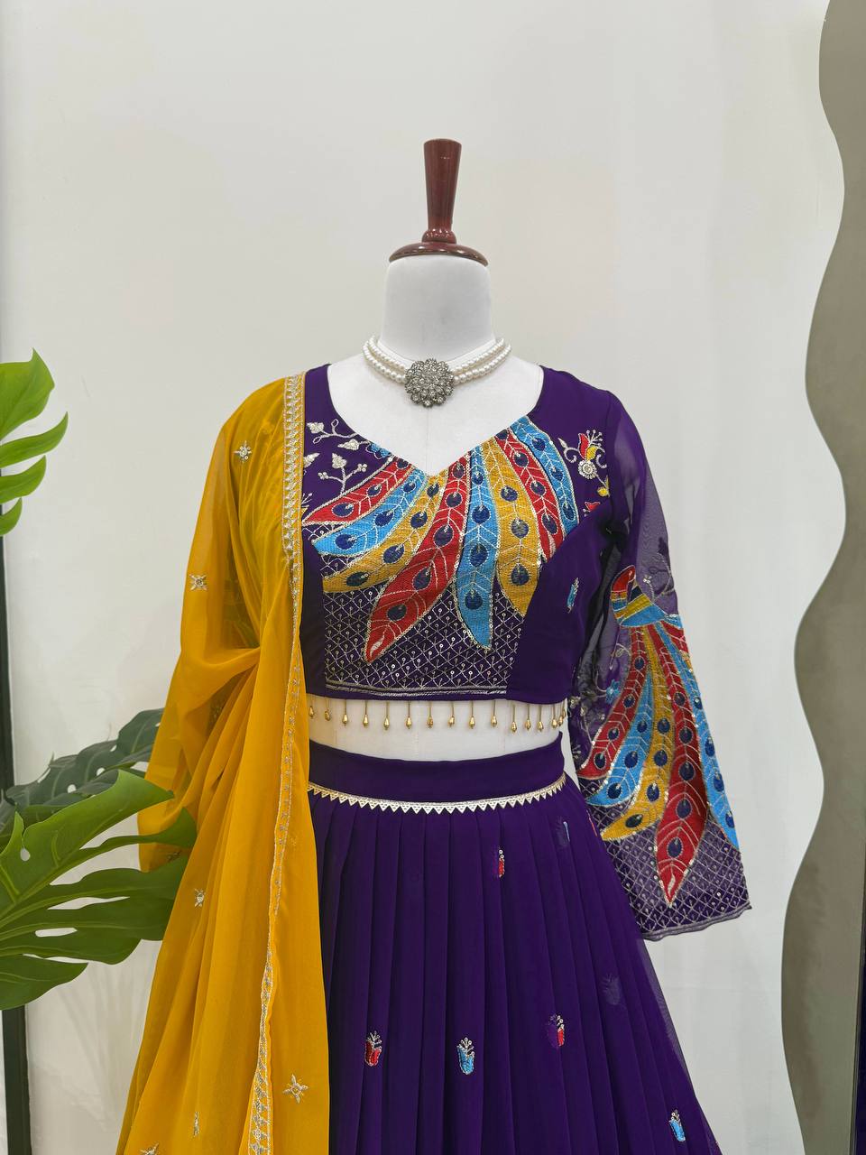 Lehengha Set With Choli