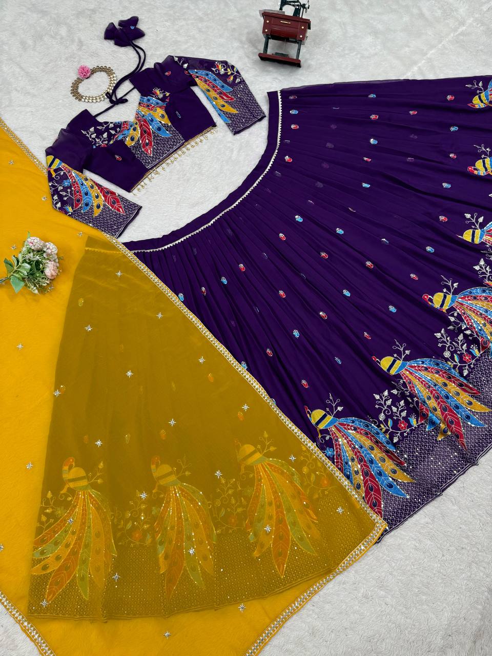 Lehengha Set With Choli