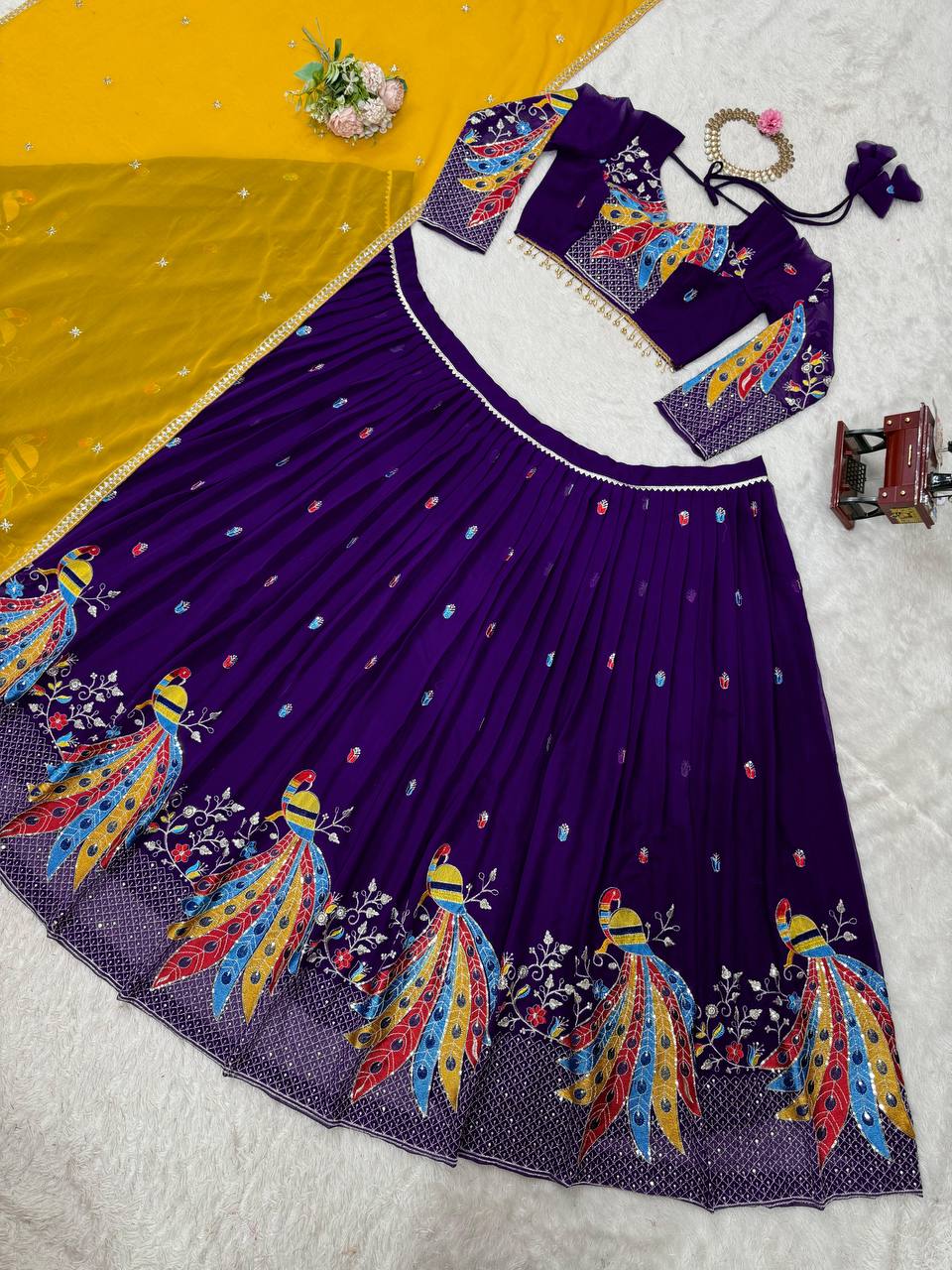 Lehengha Set With Choli