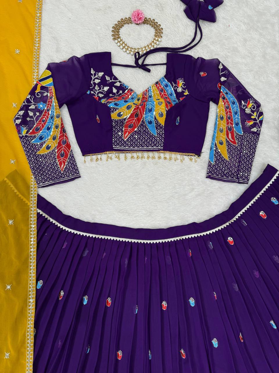 Lehengha Set With Choli