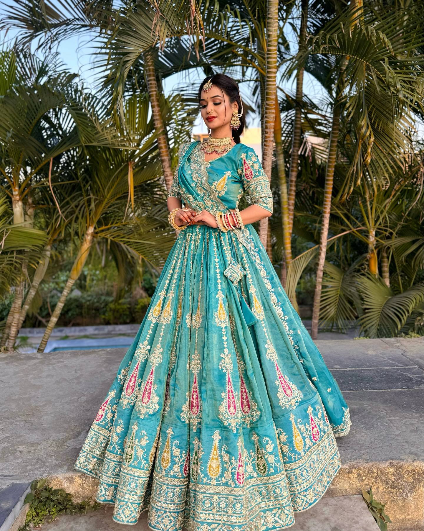 New Festival Lehenga Choli | Krushi Life Style