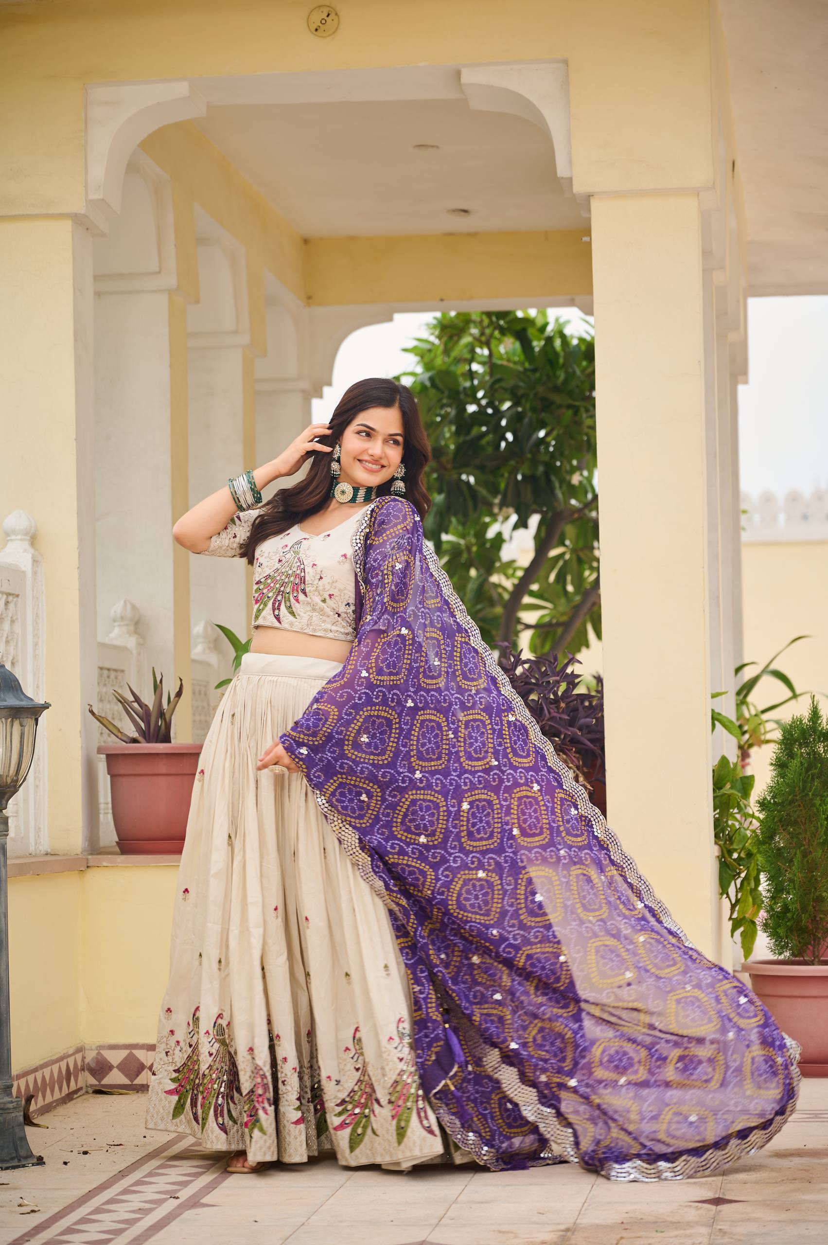 " Festival Lehenga Choli | Krushi Life Style "