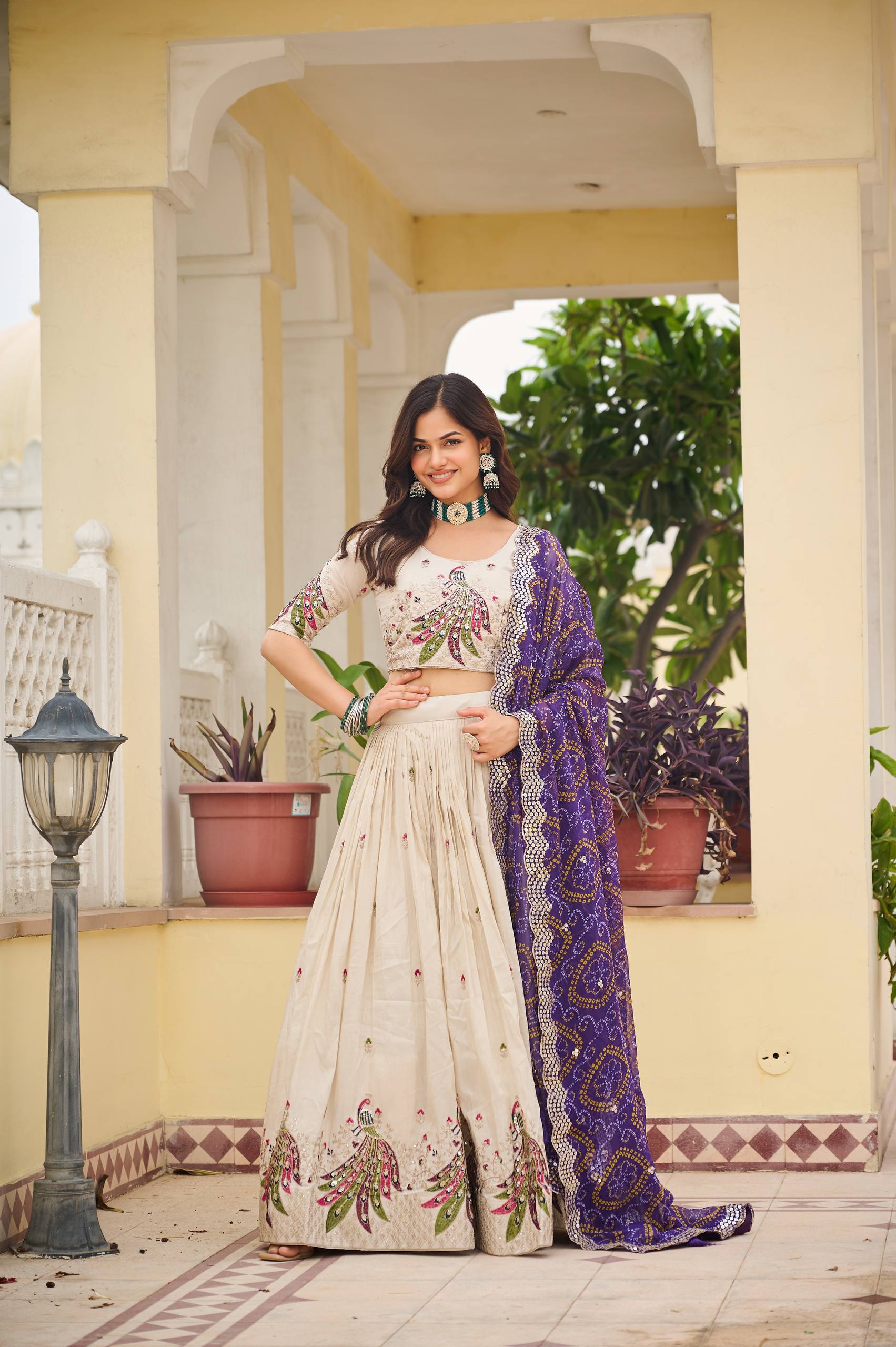 " Festival Lehenga Choli | Krushi Life Style "
