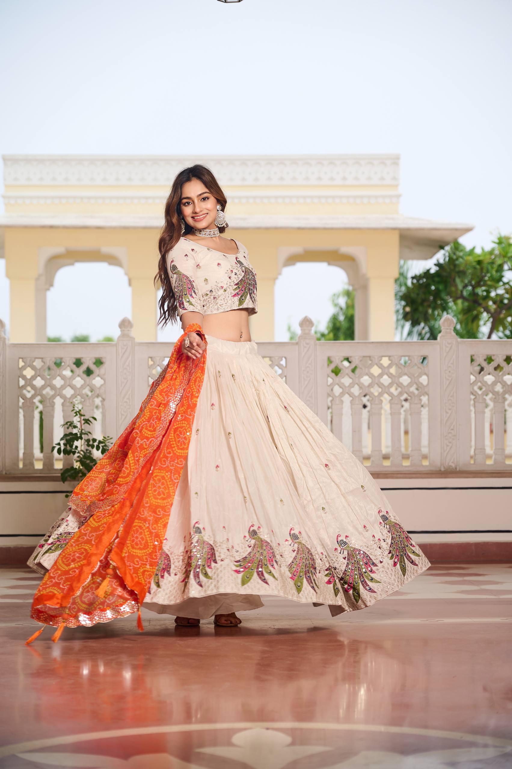 " Festival Lehenga Choli | Krushi Life Style "