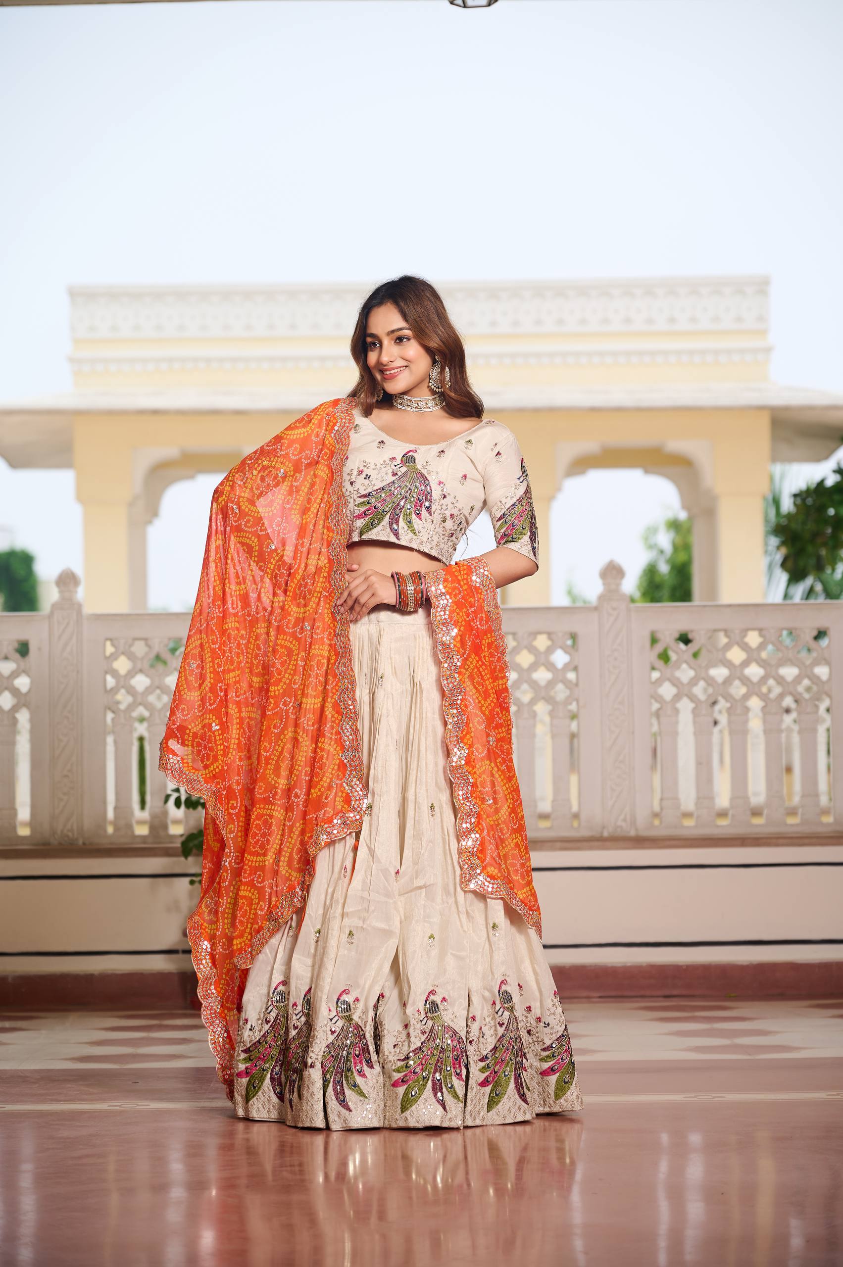 " Festival Lehenga Choli | Krushi Life Style "