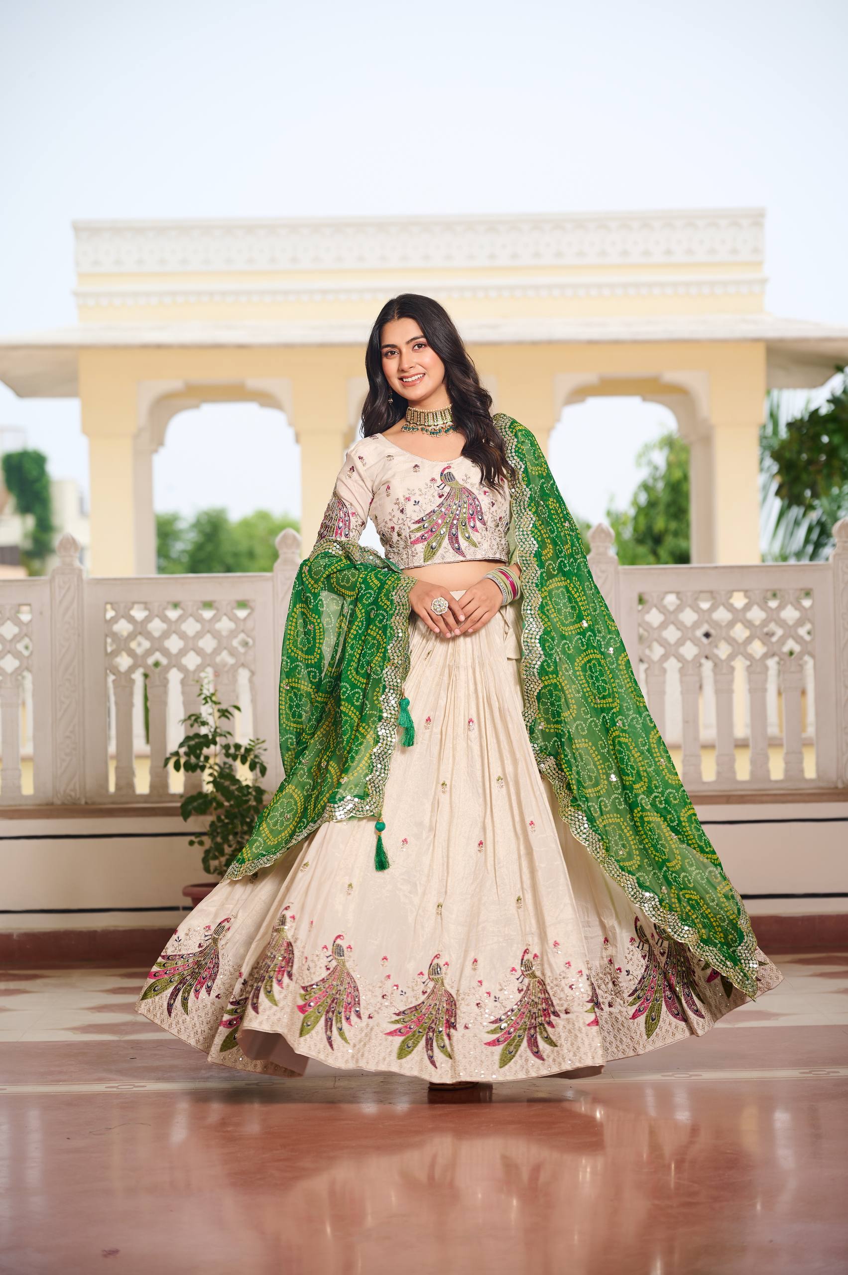 " Festival Lehenga Choli | Krushi Life Style "
