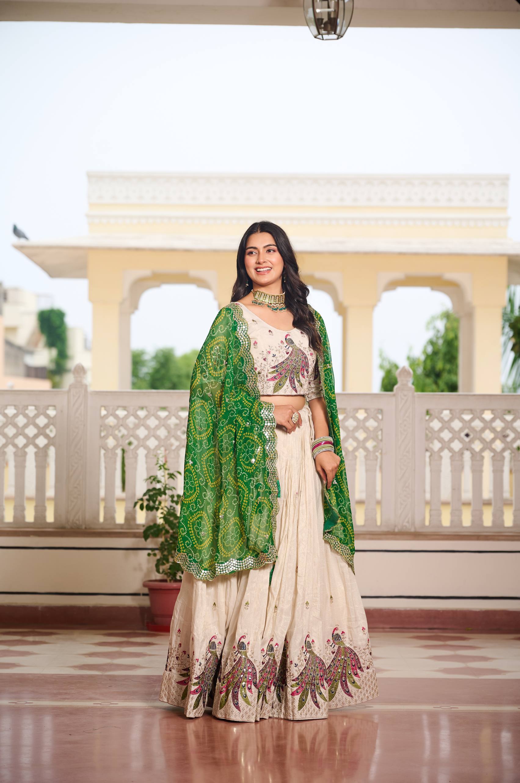 " Festival Lehenga Choli | Krushi Life Style "