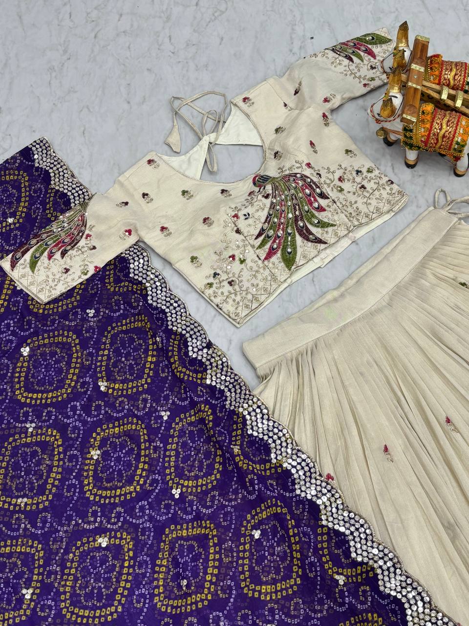 " Festival Lehenga Choli | Krushi Life Style "