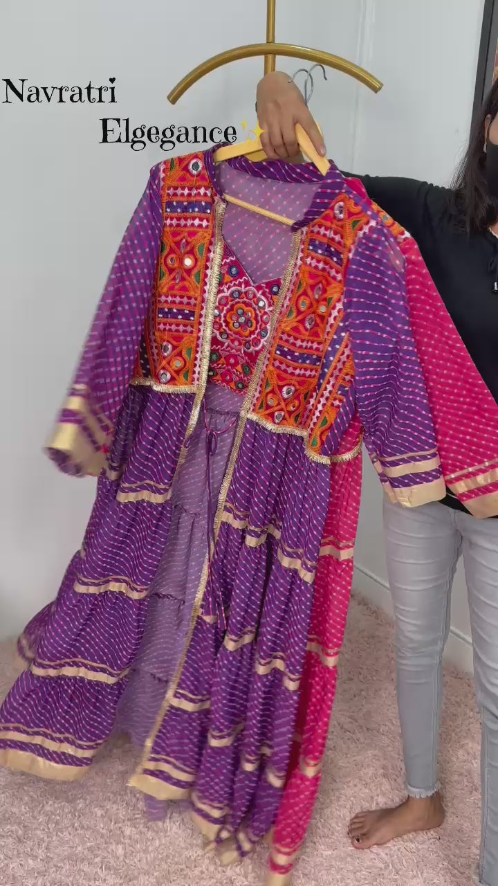 " NAVRATRI SPECIAL SHRUG AND BLOUSE "