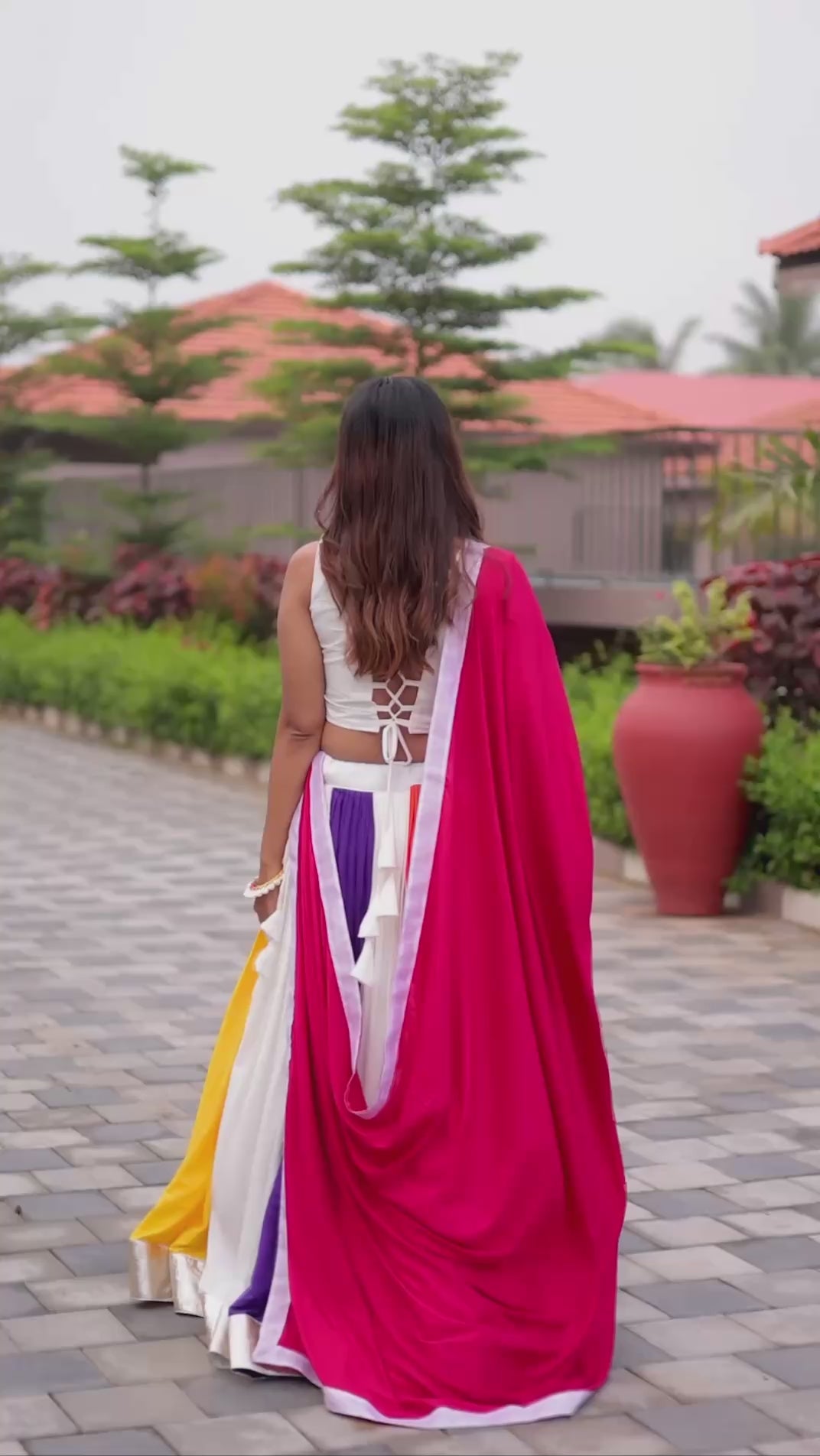 Launching Navratri Special Gamathi Work Lehenga choli | Krushi Life Style