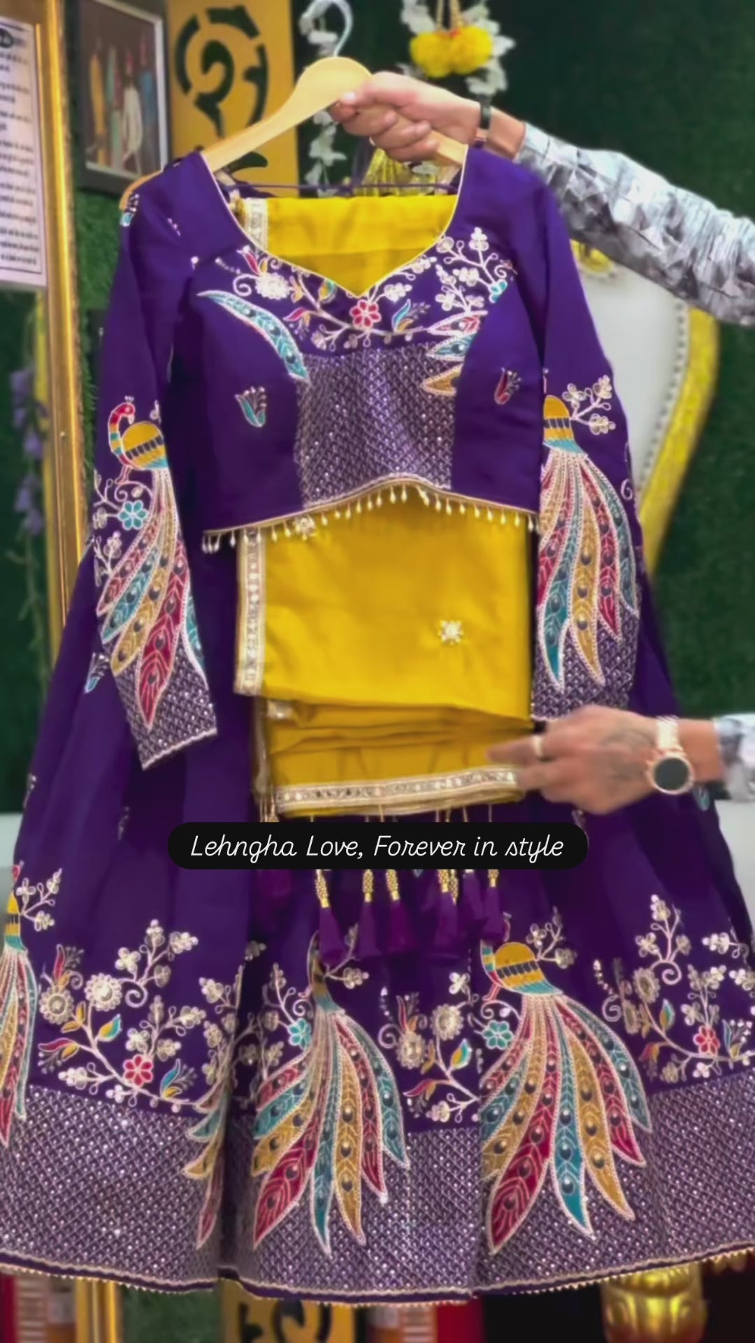 Lehengha Set With Choli