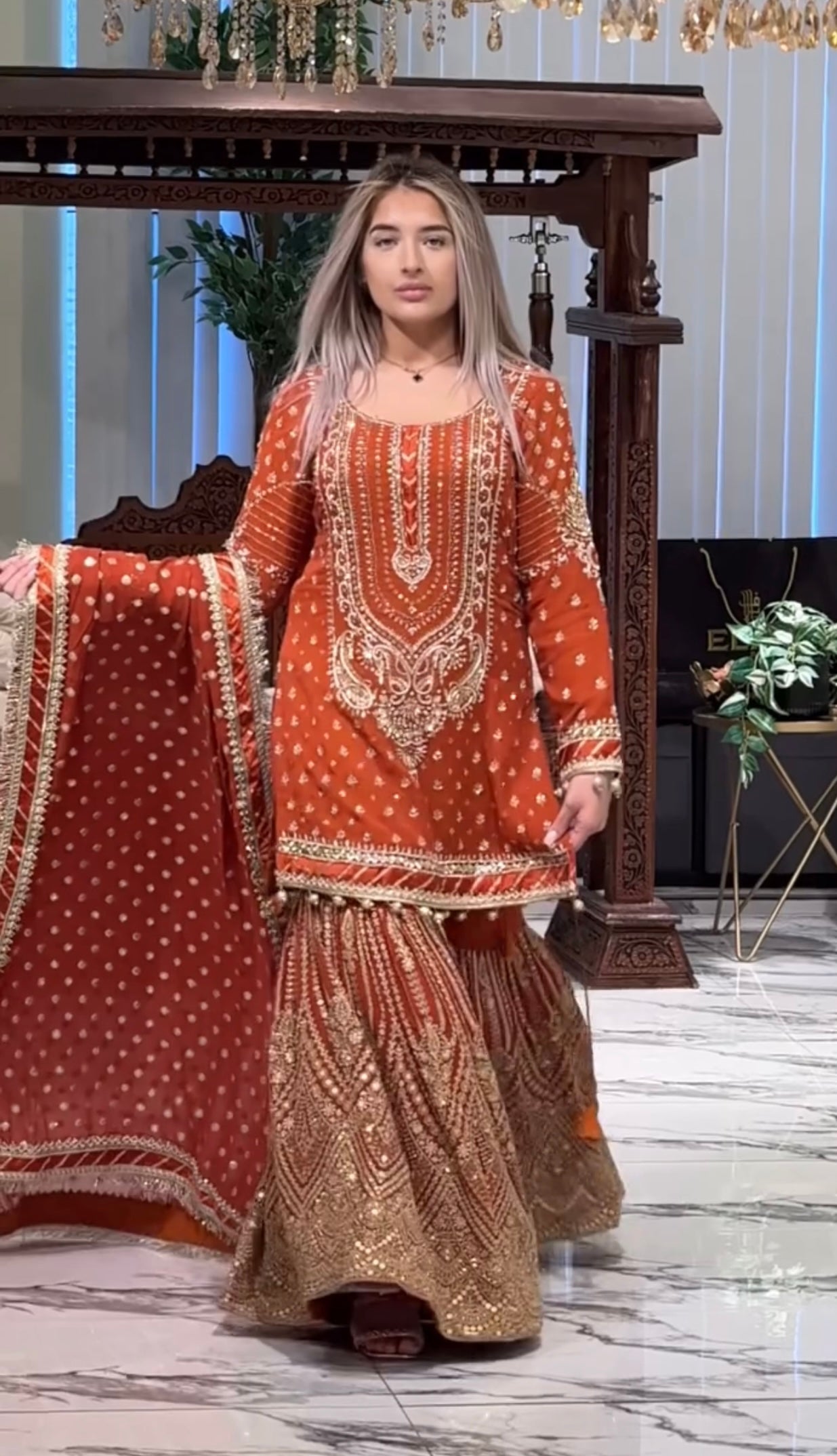 PREMIUM DESIGNER READYMADE TOP PLAZZO & DUPATTA COLLECTIONS