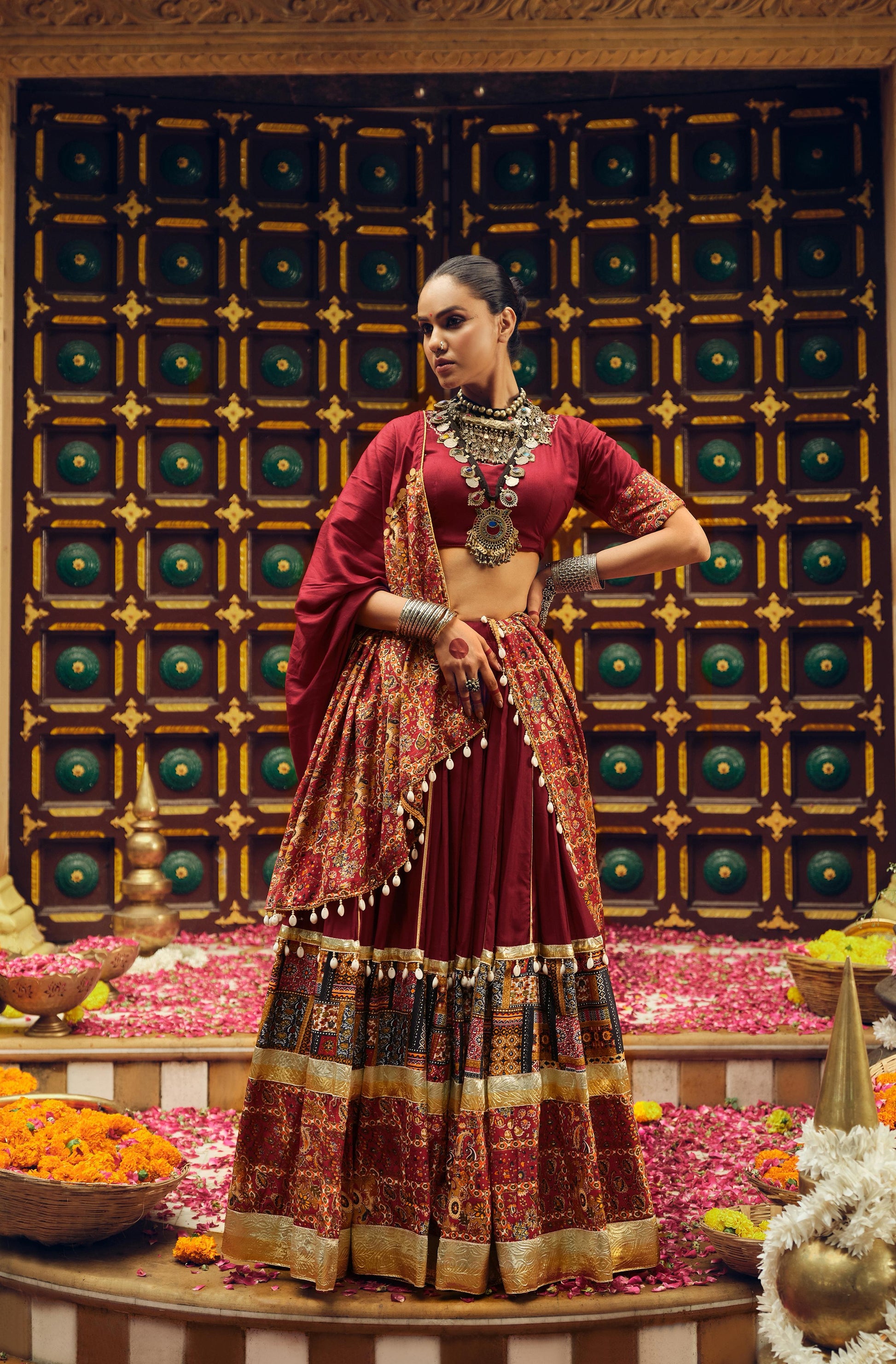 👗 HERE, OUR EXCLUSIVE REAL MODELING LEHENGA, BLOUSE & DUPATTA SET 👗