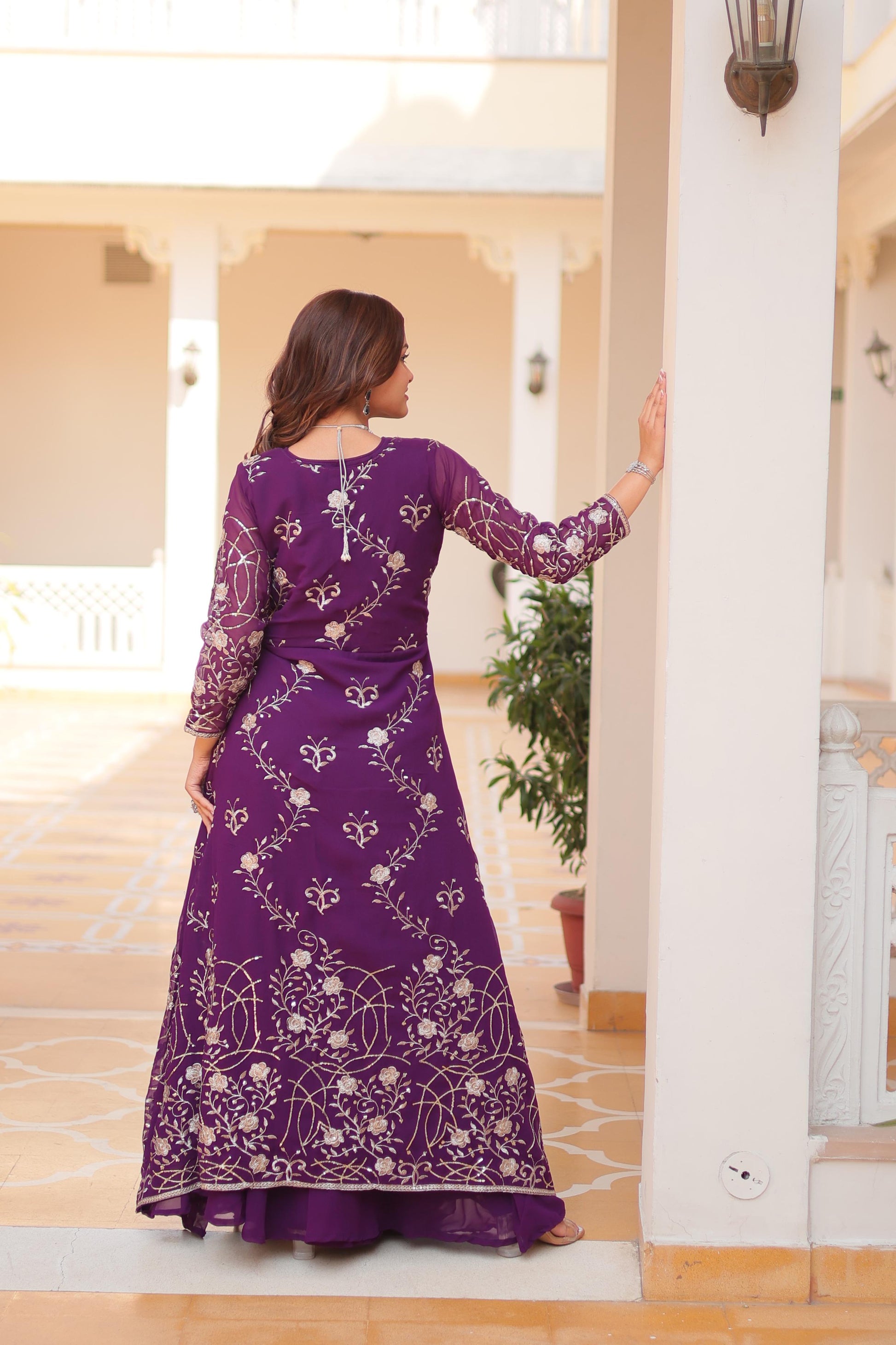 Festival Shrug & Plazza With choli | Krushi Life Style