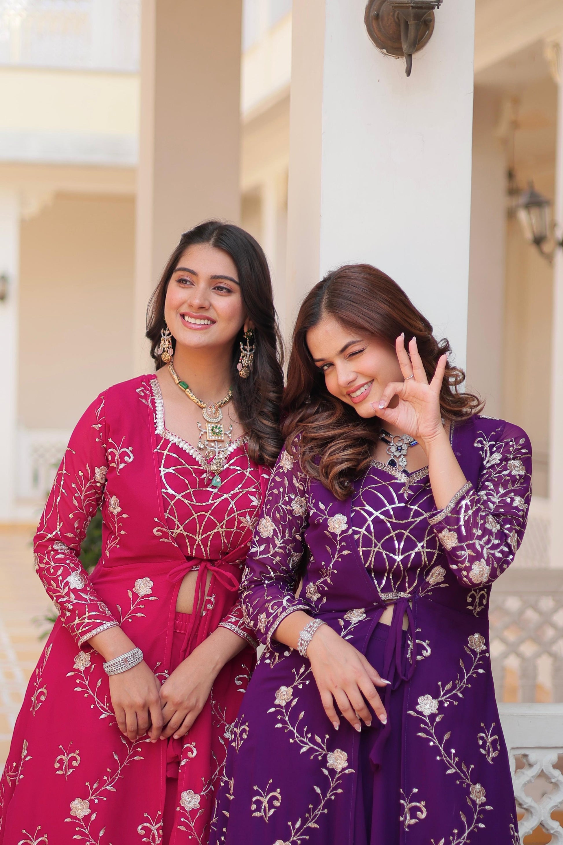 Festival Shrug & Plazza With choli | Krushi Life Style