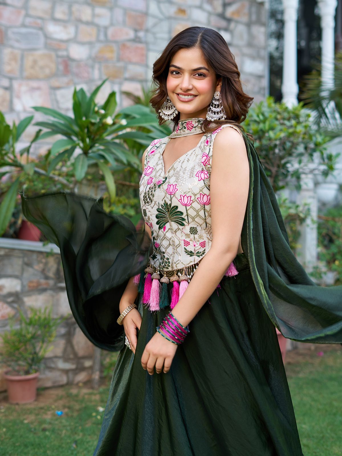 New Launching Rakhi special Lehenga Choli | Krushi Life Style