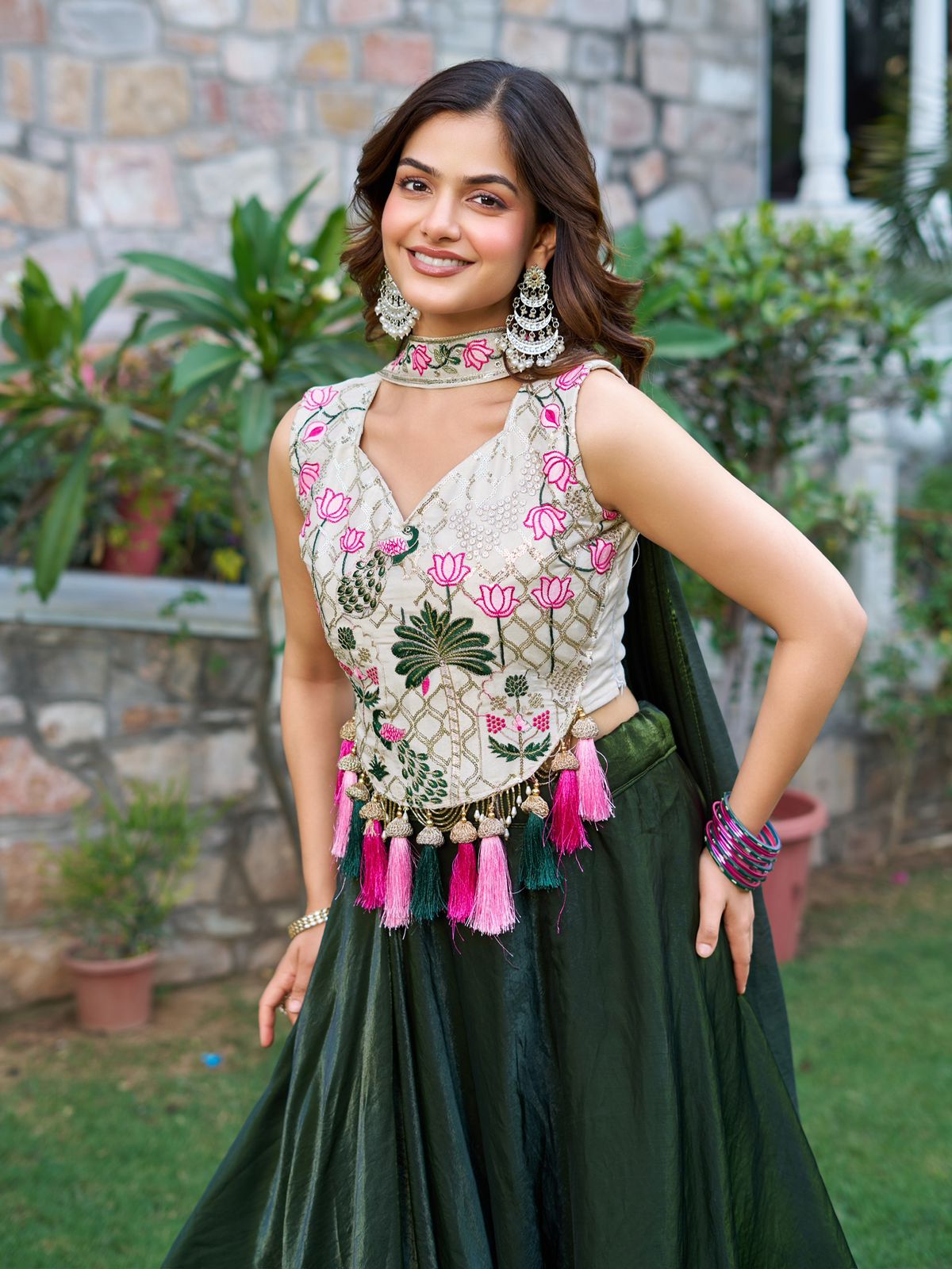 New Launching Rakhi special Lehenga Choli | Krushi Life Style