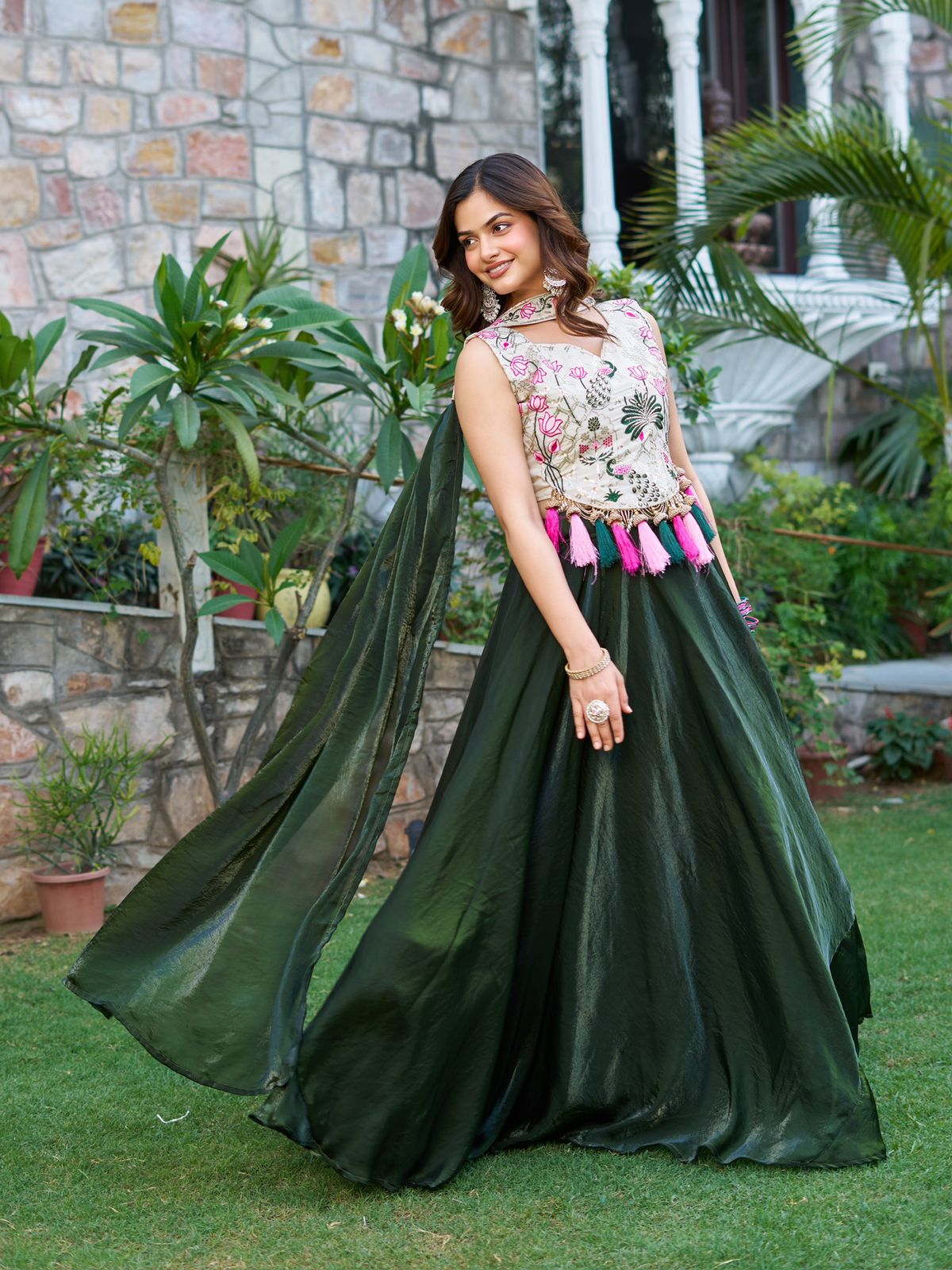 New Launching Rakhi special Lehenga Choli | Krushi Life Style