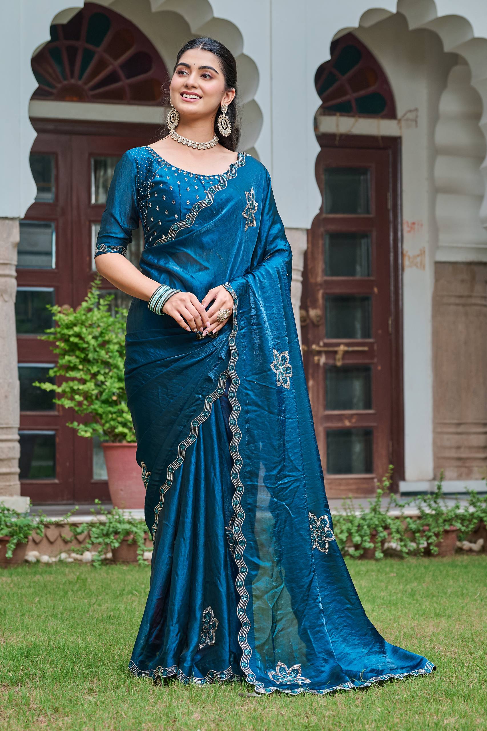 New Festival Fancy saree | Krushi Life Style