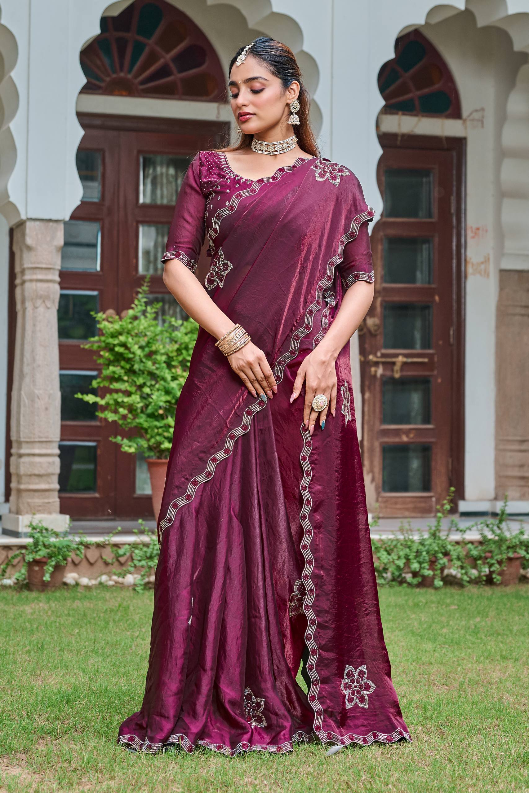 New Festival Fancy saree | Krushi Life Style