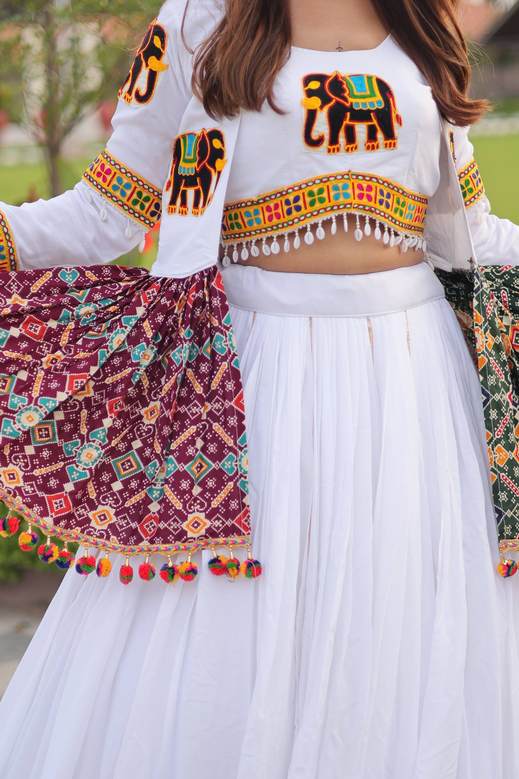 Special Gamathi Work Lehenga choli | Krushi Life Style