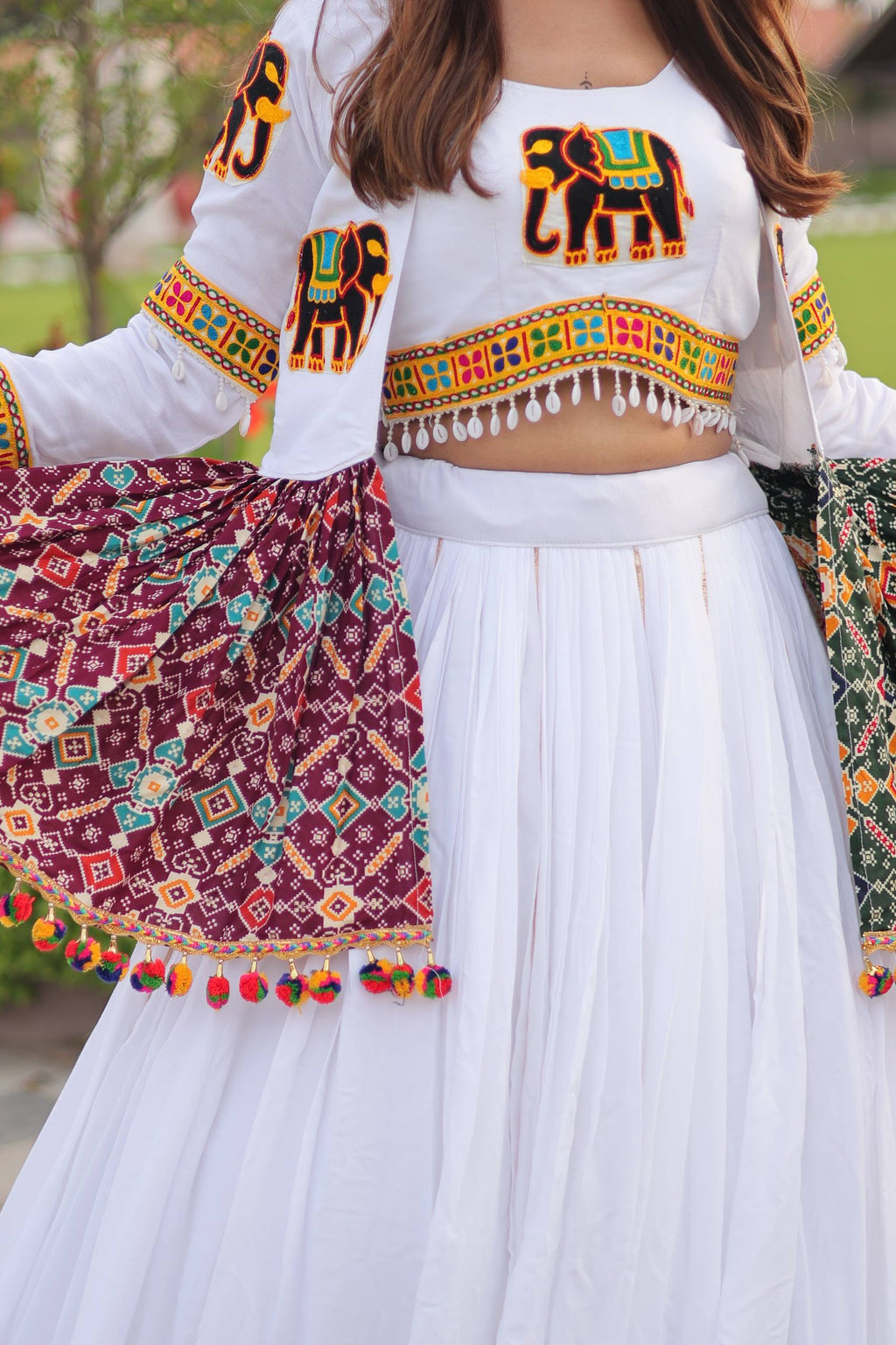 Special Gamathi Work Lehenga choli | Krushi Life Style