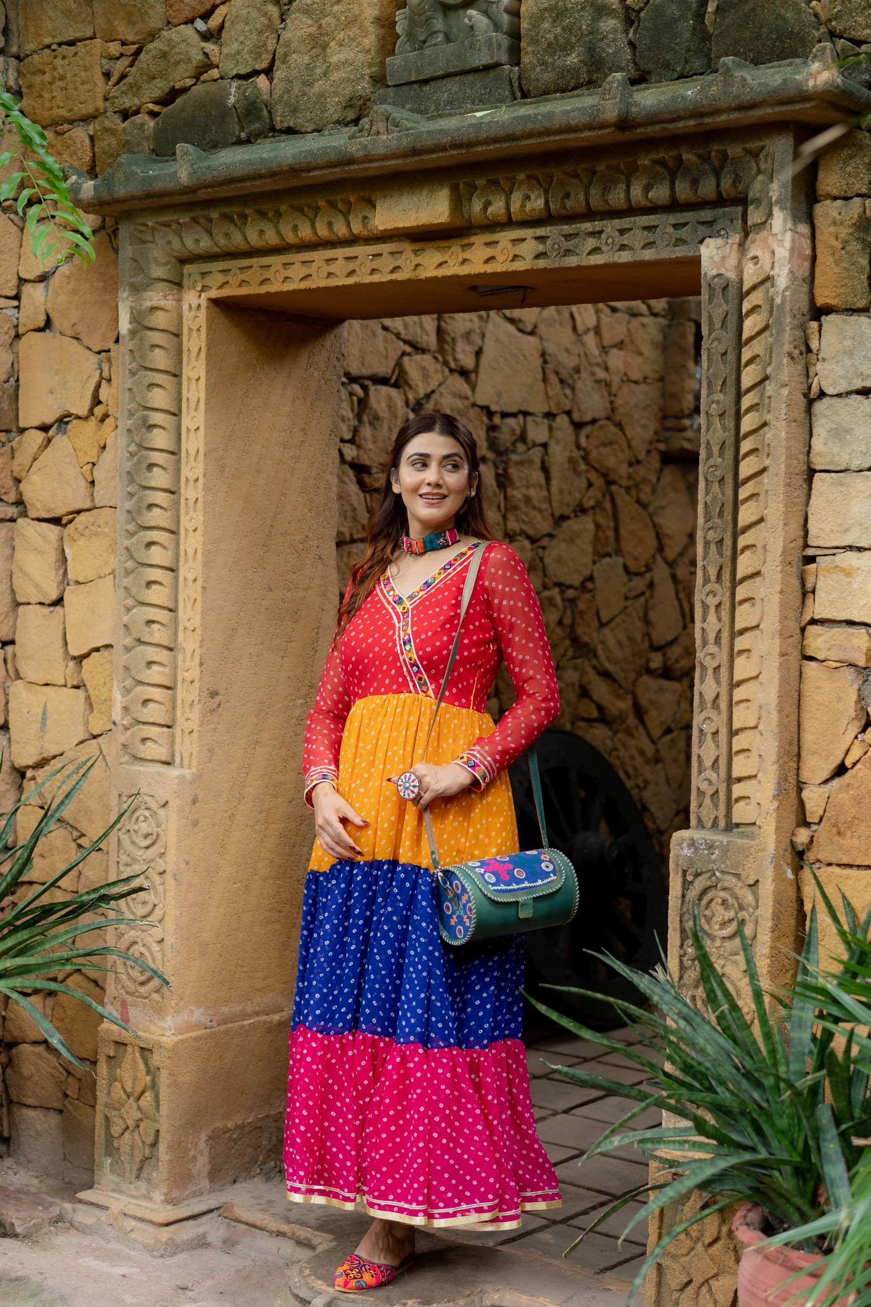 Garba Style Gown | Krushi Life Style