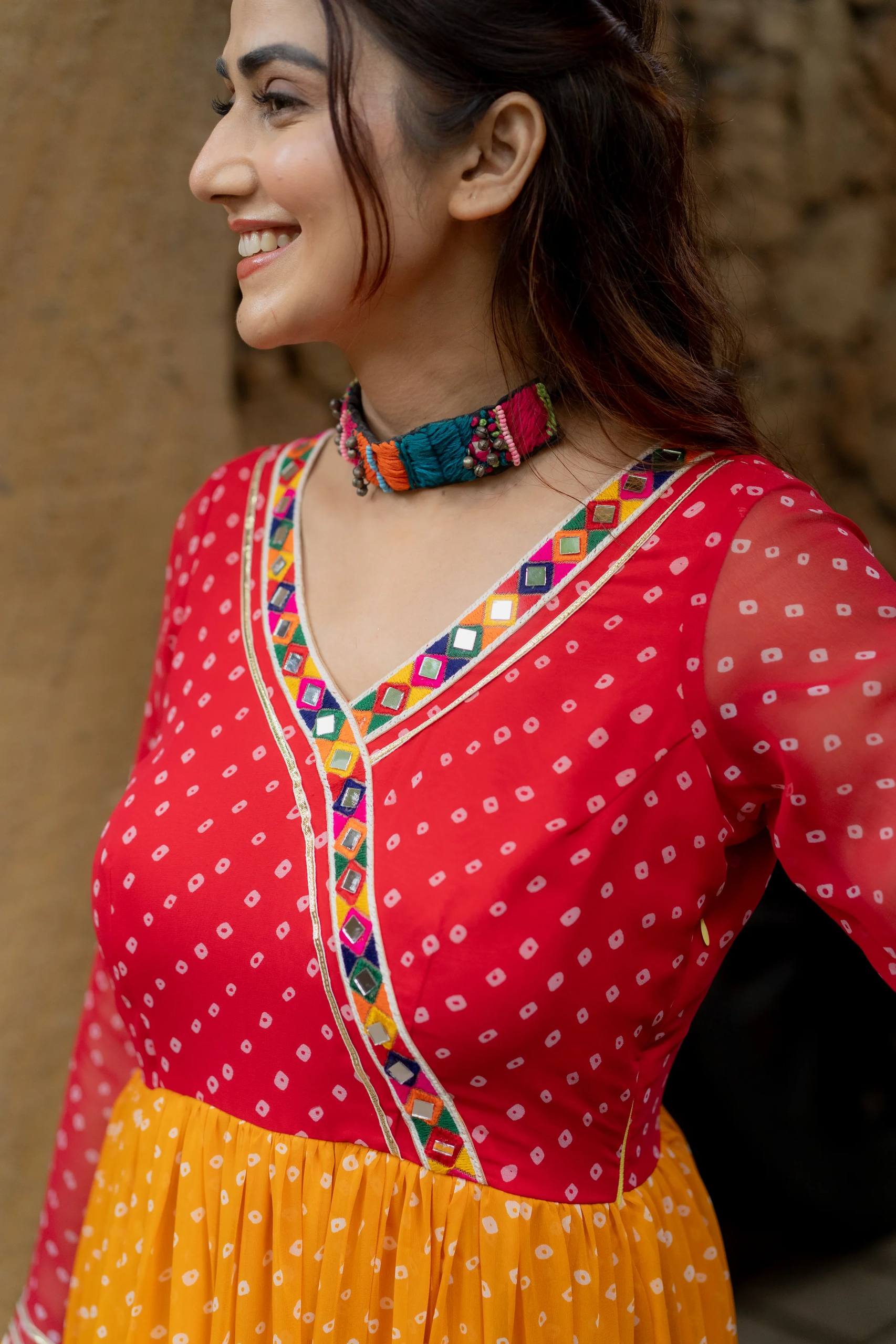 Garba Style Gown | Krushi Life Style