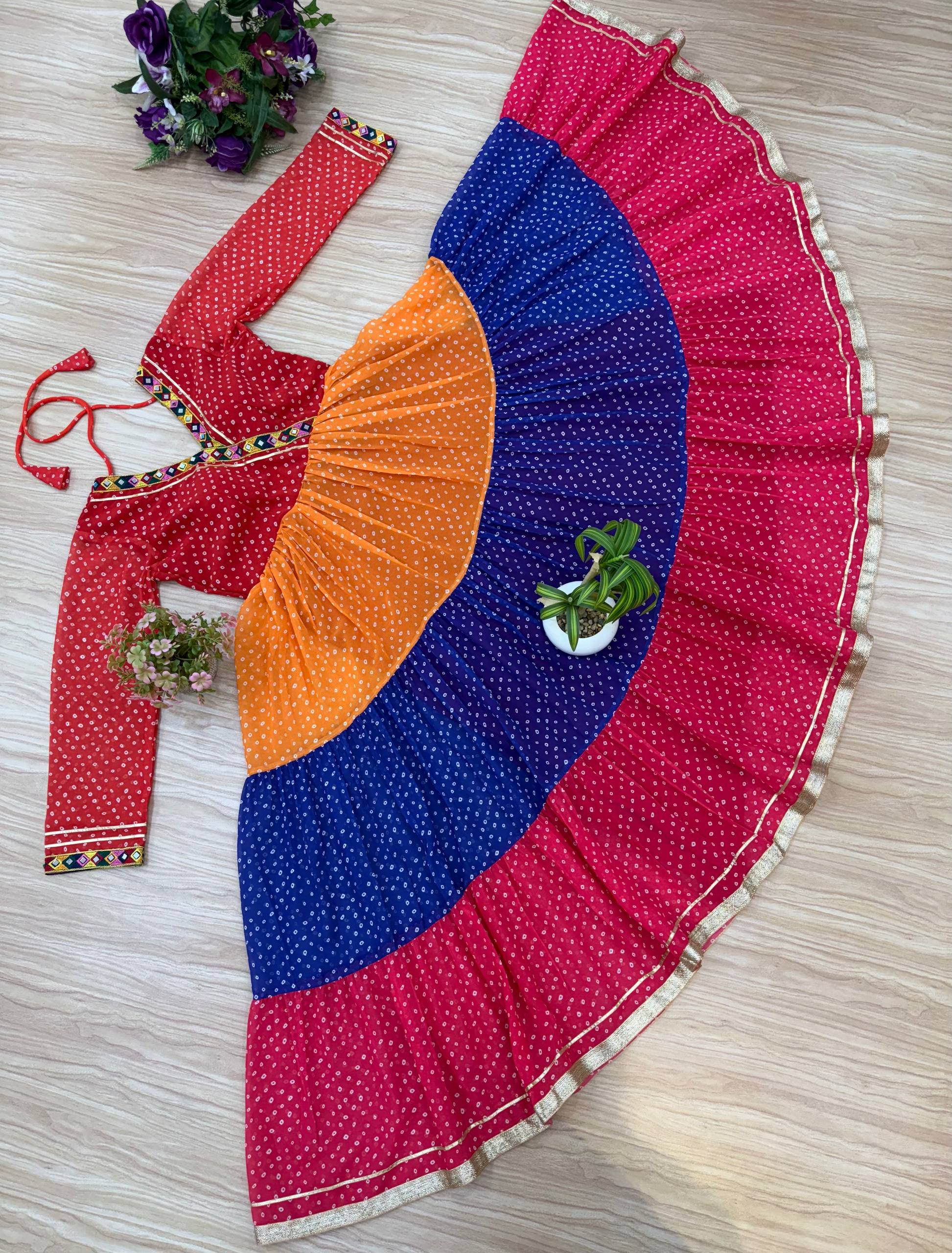 Garba Style Gown | Krushi Life Style