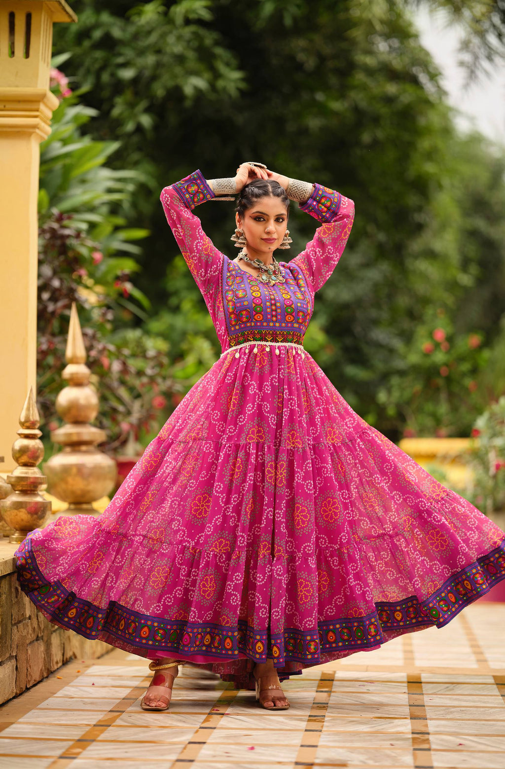 Garba Style Gown | Krushi Life Style