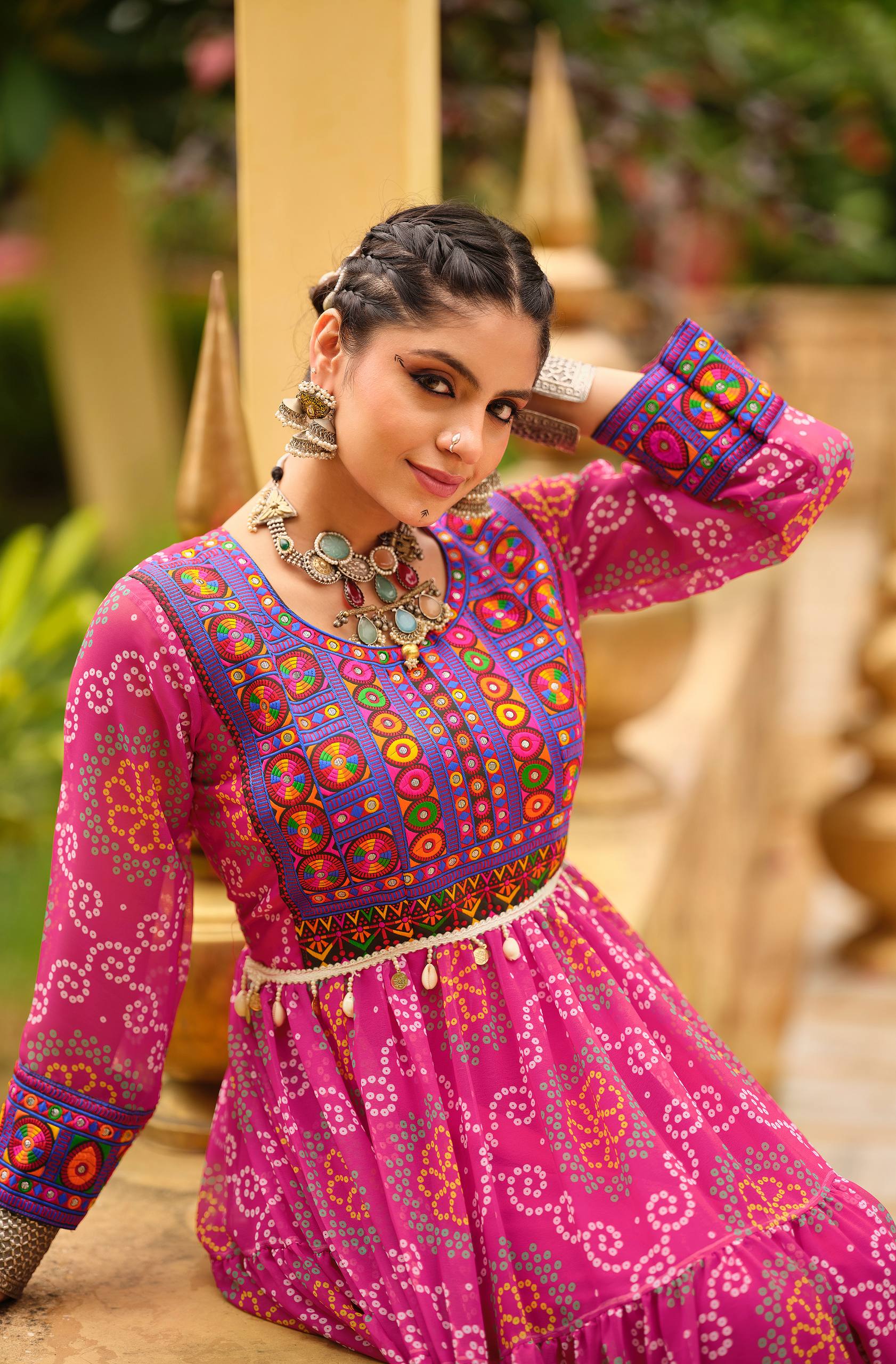 Garba Style Gown | Krushi Life Style