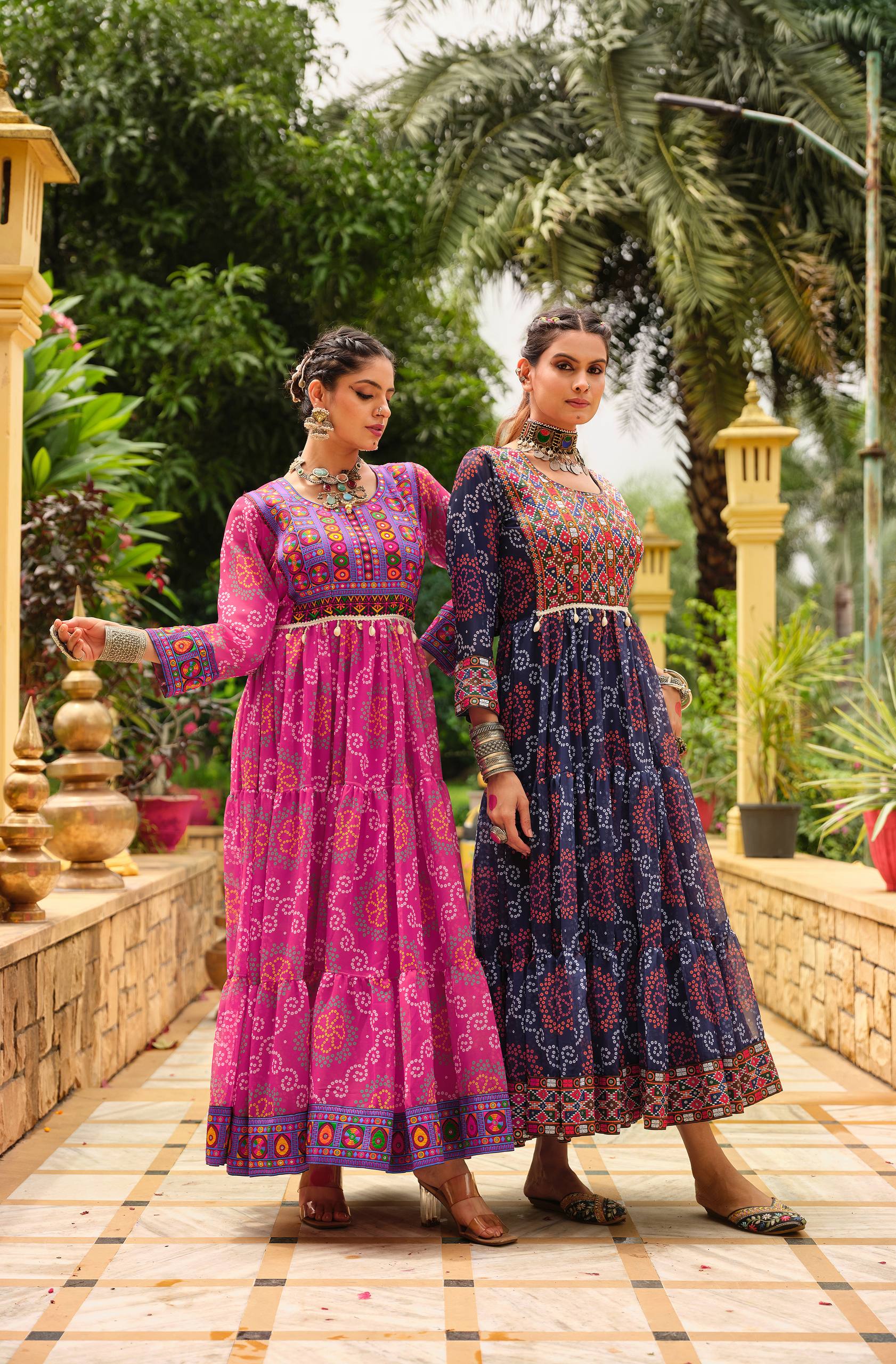 Garba Style Gown | Krushi Life Style