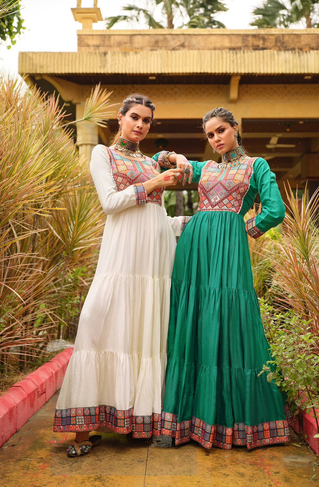 New Garba Style Gown | Krushi Life Style