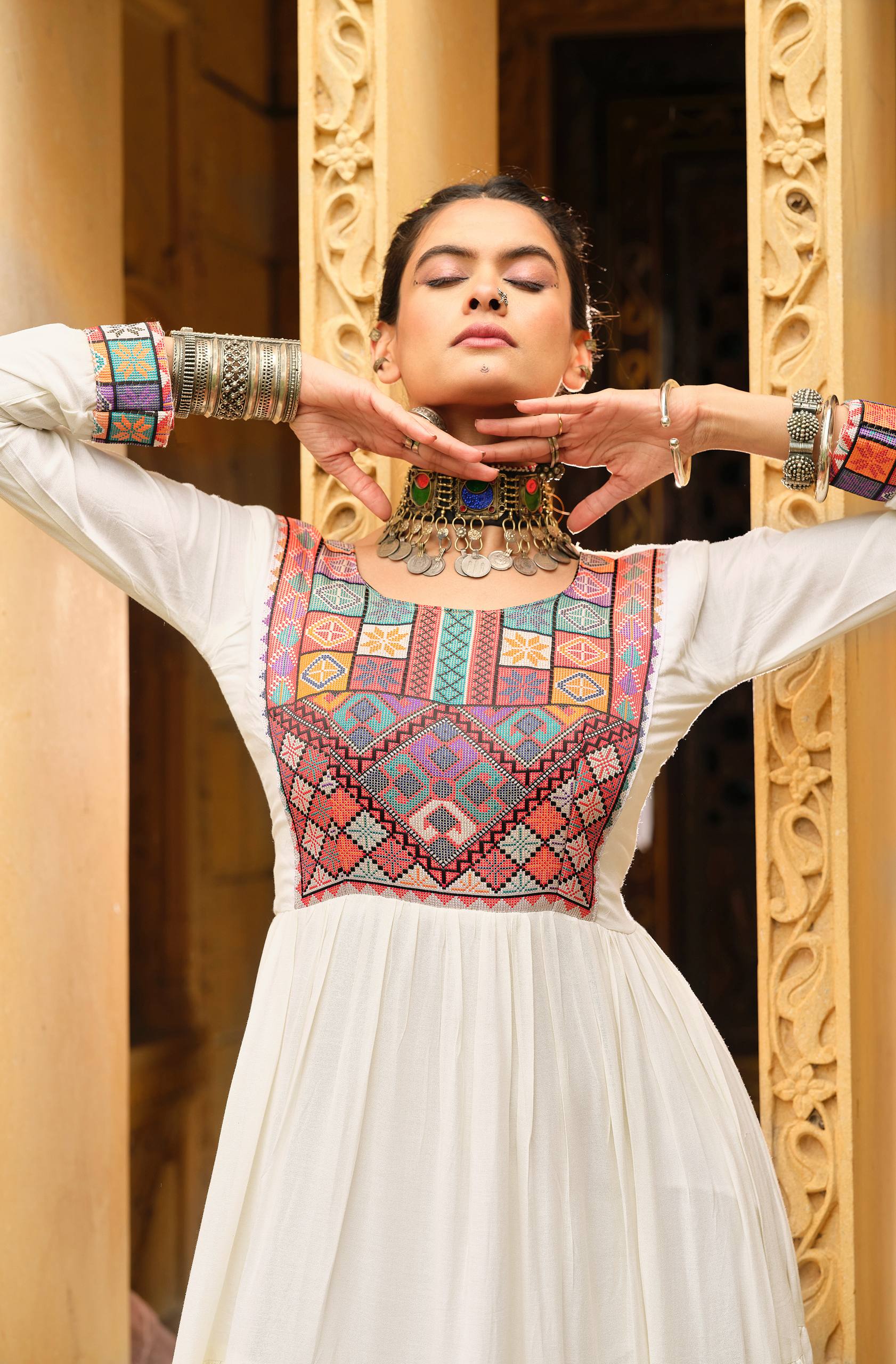 New Garba Style Gown | Krushi Life Style