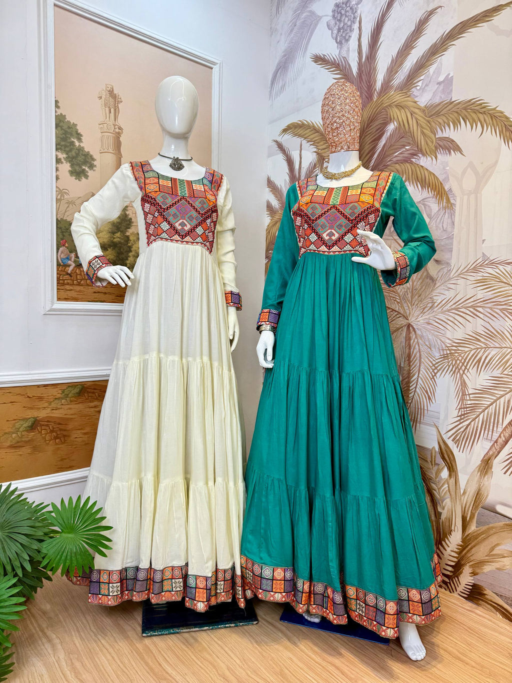 New Garba Style Gown | Krushi Life Style