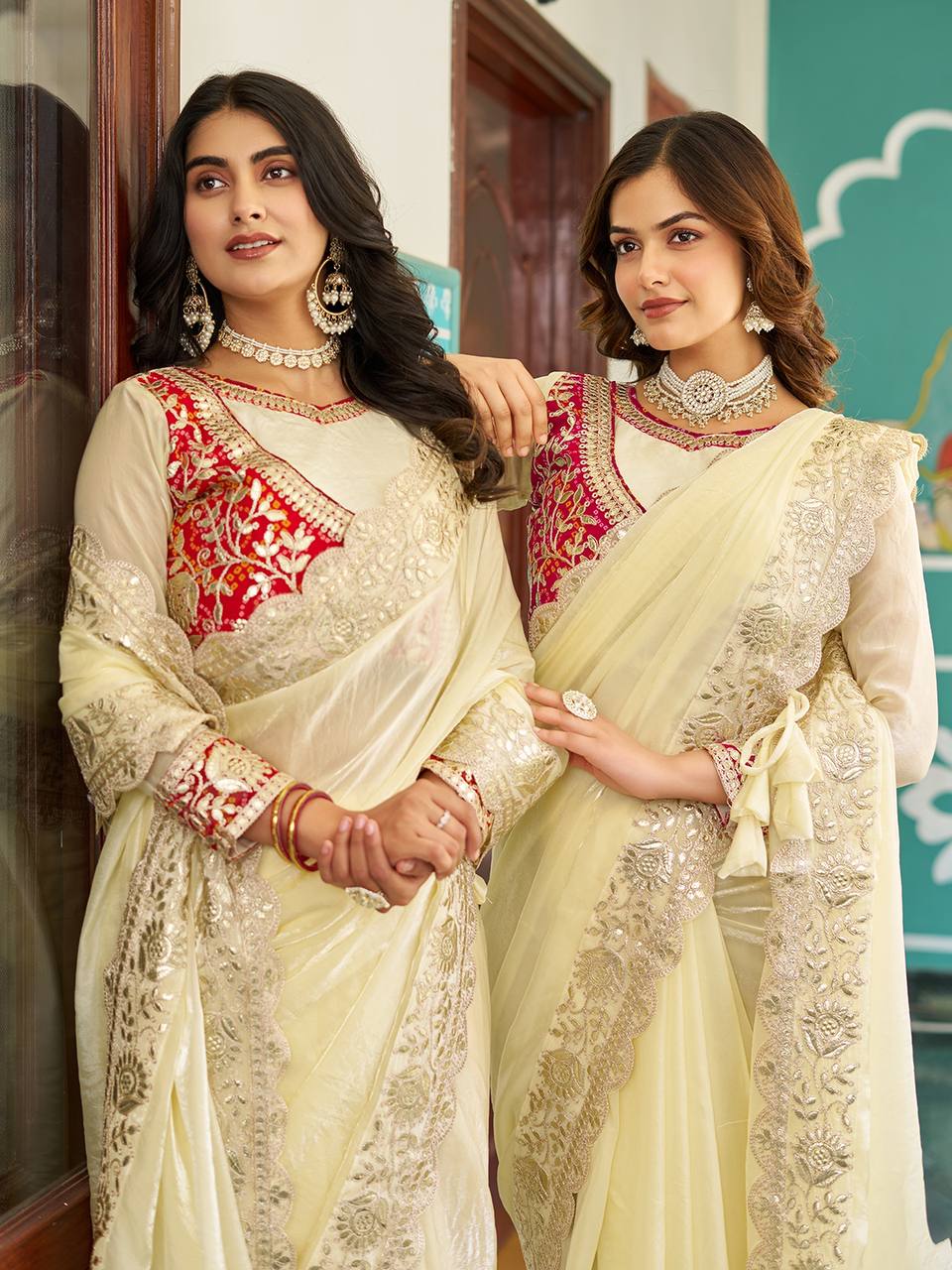 "Festival saree & fancy blause | Krushi Life Style "
